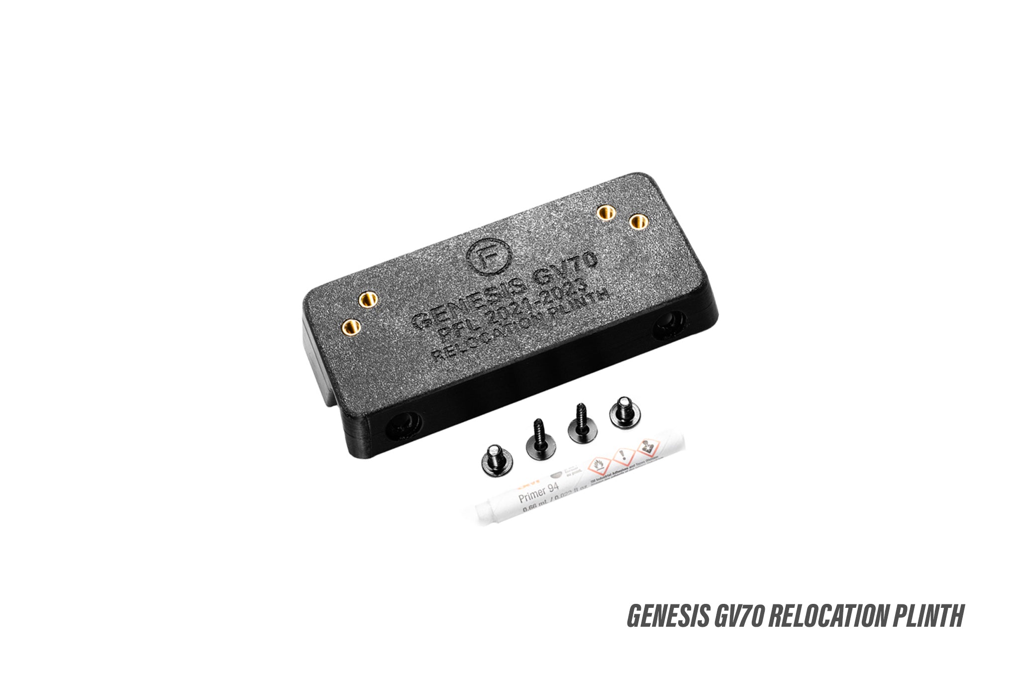 Genesis GV70 PFL 2021-2023 - OEM Plinth Delete Kit (FRONT)