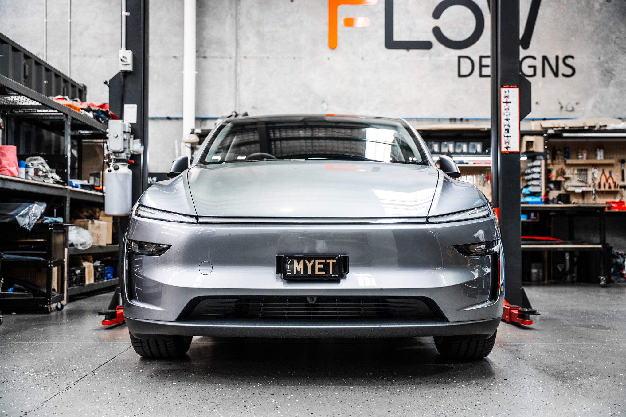 Tesla Model Y Juniper 2025-Current - OEM Plinth Delete Kit (Front)