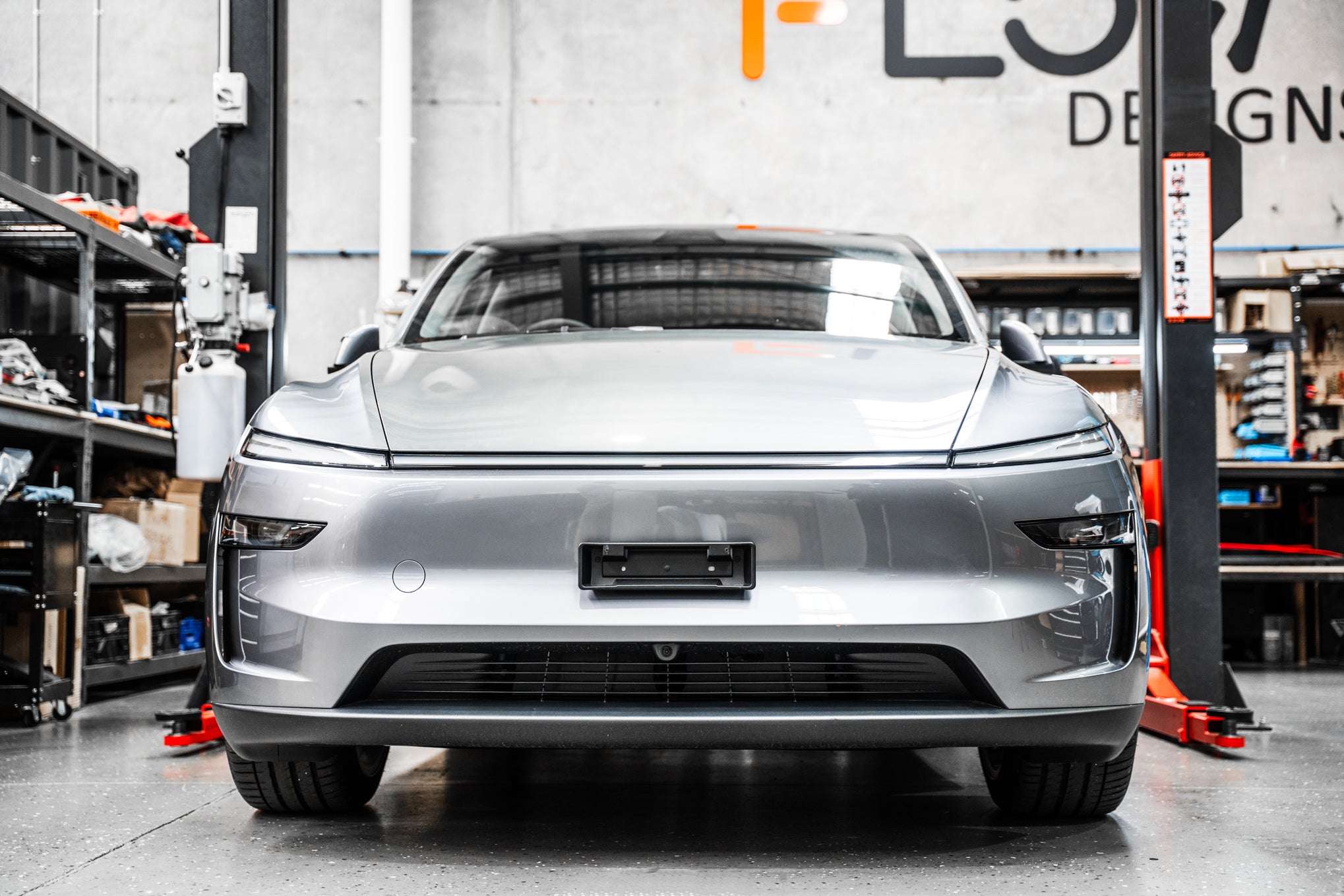 Tesla Model Y Juniper 2025-Current - OEM Plinth Delete Kit (Front)