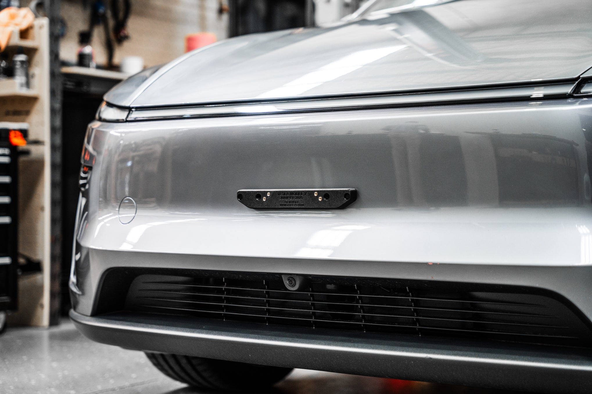 Tesla Model Y Juniper 2025-Current - OEM Plinth Delete Kit (Front)