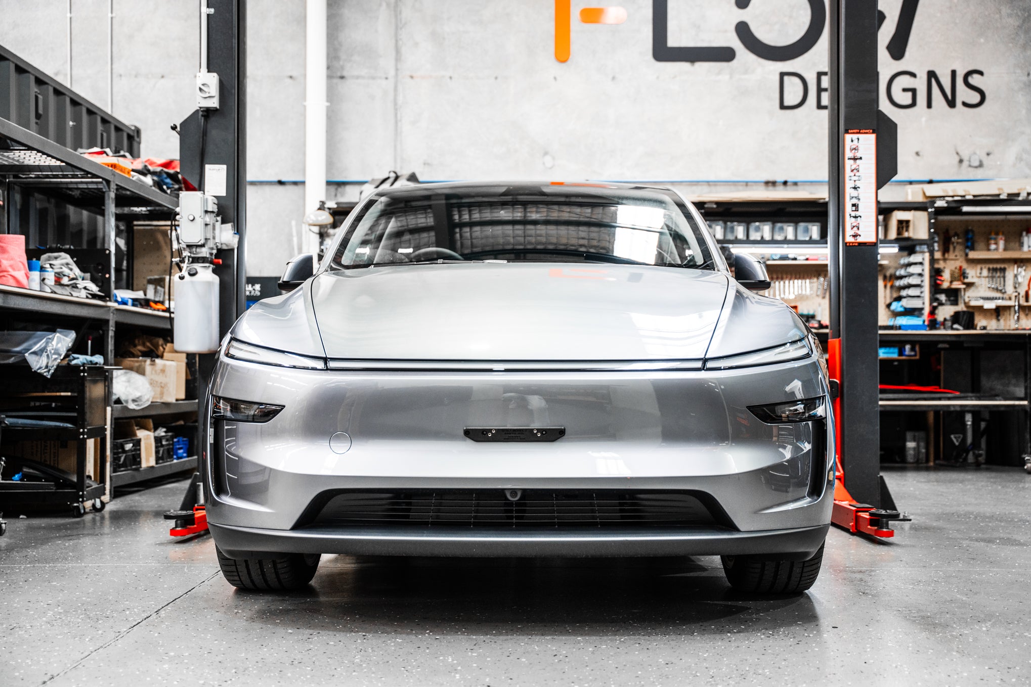 Tesla Model Y Juniper 2025-Current - OEM Plinth Delete Kit (Front)