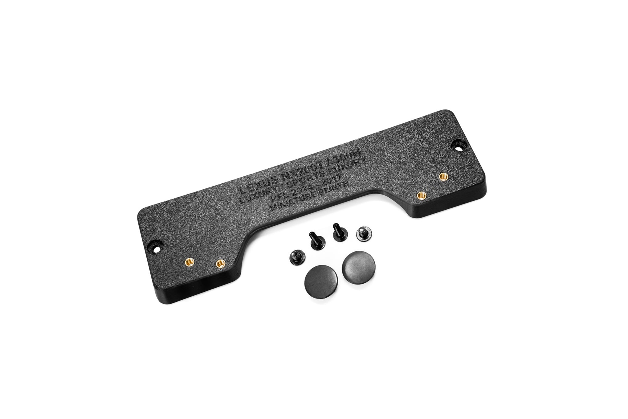 Lexus NX200T / 300H Luxury/ Sports Luxury PFL 2014-2017 - OEM Plinth Delete Kit (FRONT)