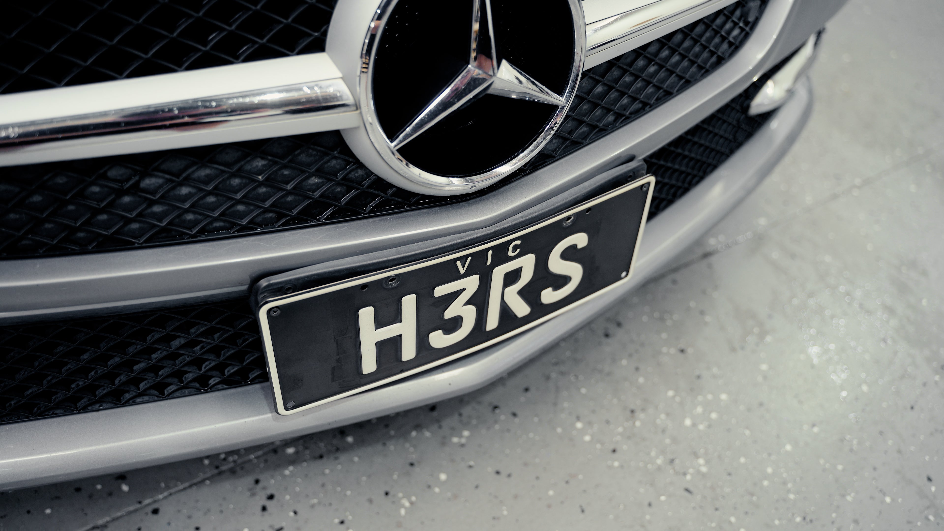 Mercedes R172 SLK-Class Luxury Line 2011-2015 - OEM Plinth Delete Kit (FRONT)