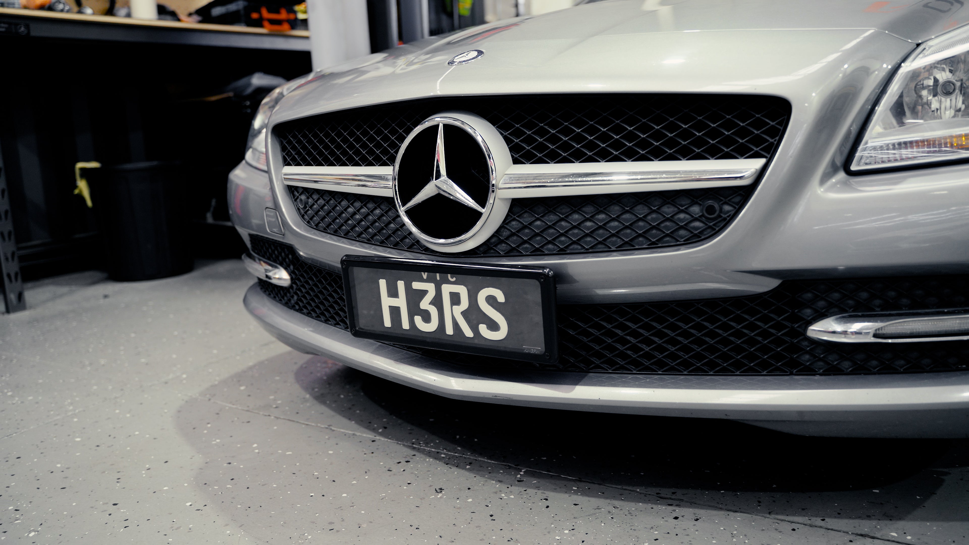 Mercedes R172 SLK-Class Luxury Line 2011-2015 - OEM Plinth Delete Kit (FRONT)