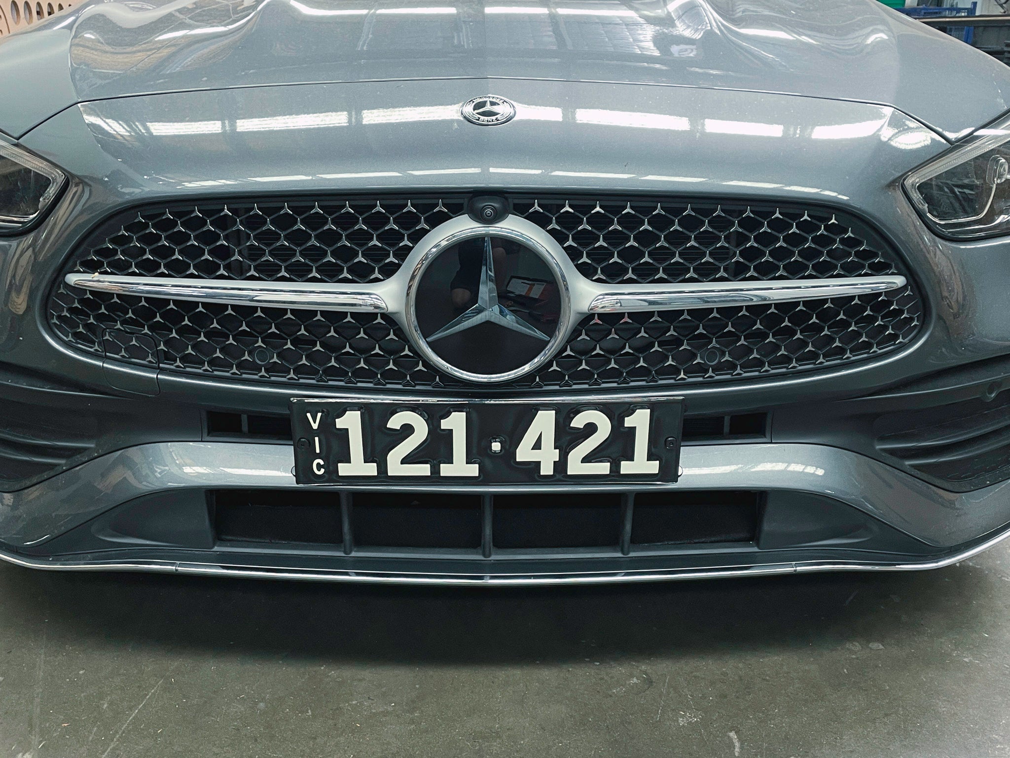 Mercedes W206 C43 2022-Current - OEM Plinth Delete Kit (FRONT)