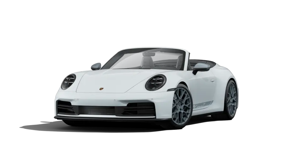 Porsche 992.2 911 Carrera Carbriolet (ALL MODELS) - Miniature Plinth (FRONT)