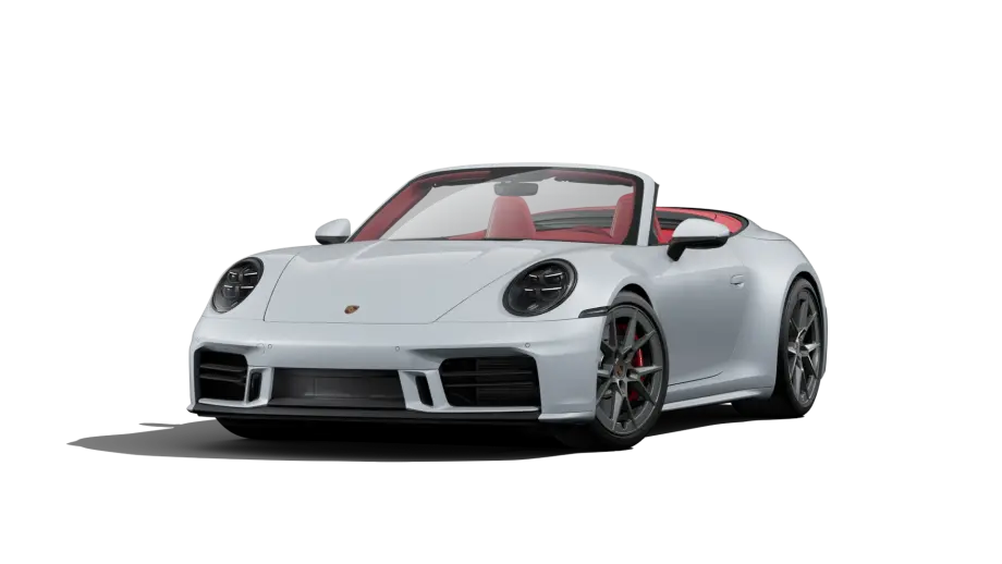 Porsche 992.2 911 Carrera Carbriolet (ALL MODELS) - Miniature Plinth (FRONT)