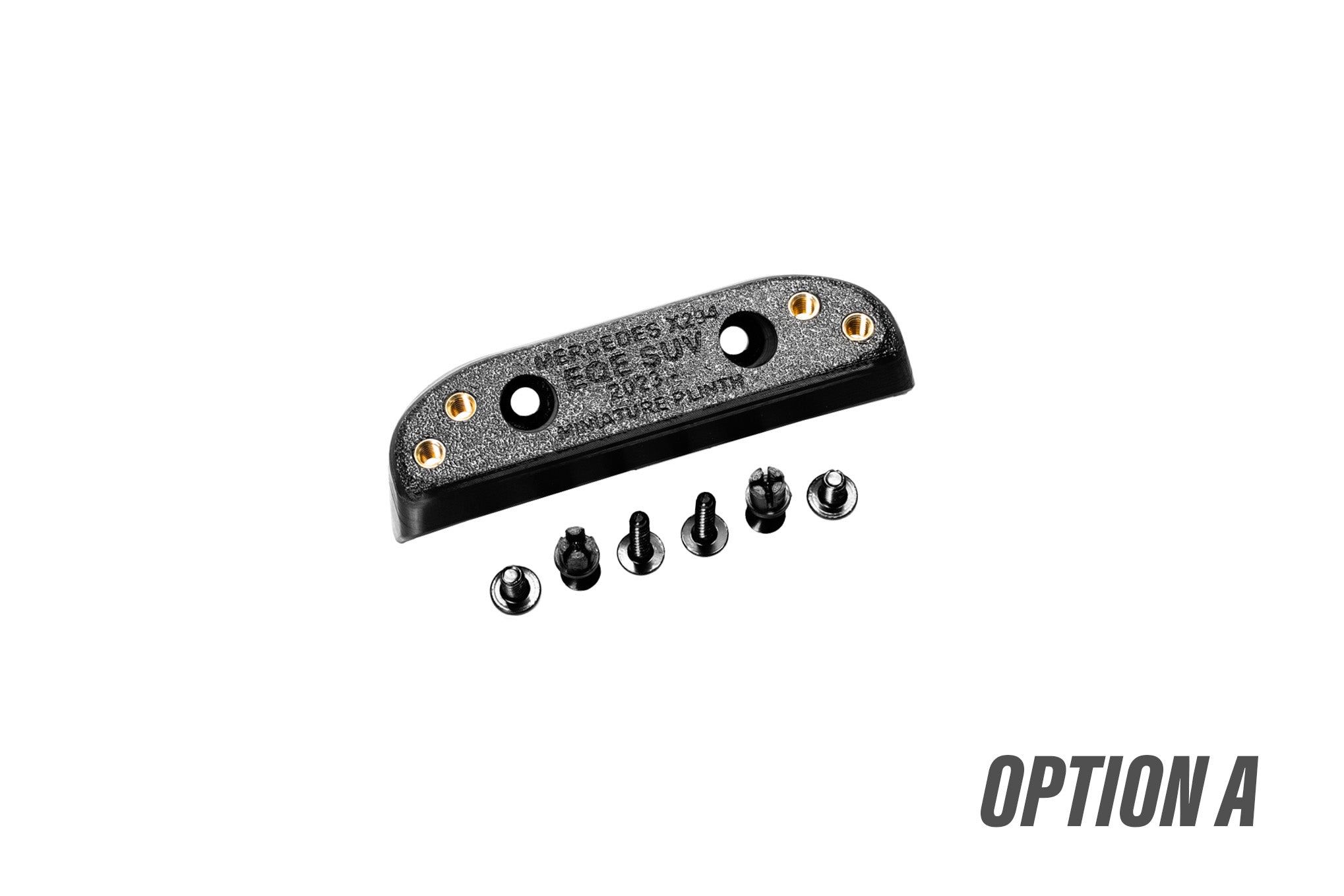 Mercedes X294 EQE SUV 300/ 350/ 53 AMG 2023-Current - OEM Plinth Delete Kit (Front)