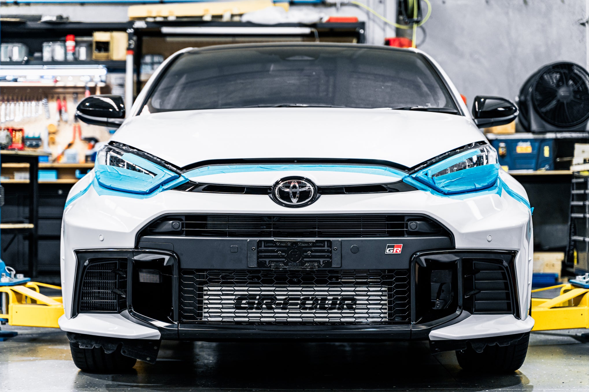 Toyota GR Yaris FL 2024 - OEM Plinth Delete Kit (FRONT)