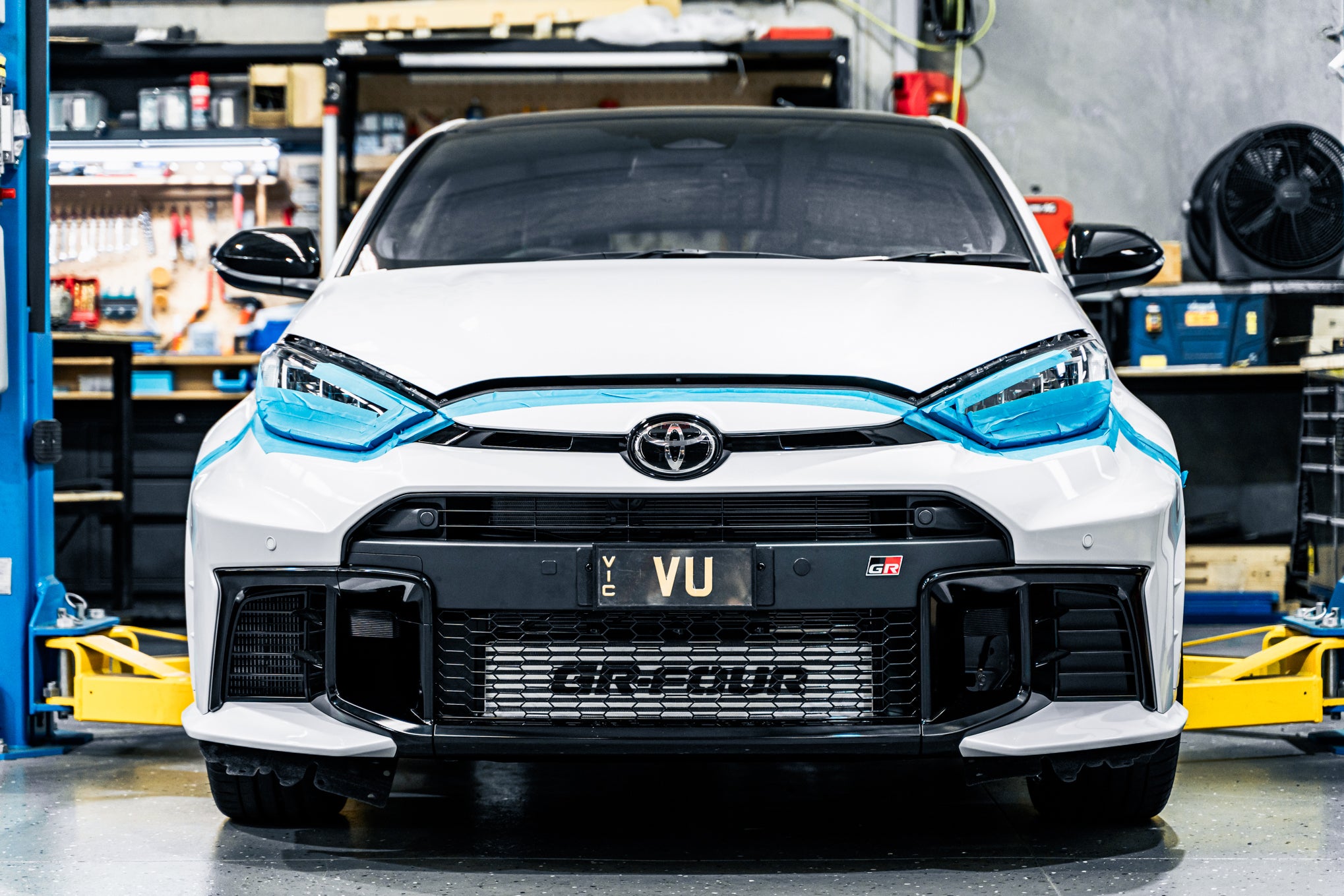 Toyota GR Yaris FL 2024 - OEM Plinth Delete Kit (FRONT)