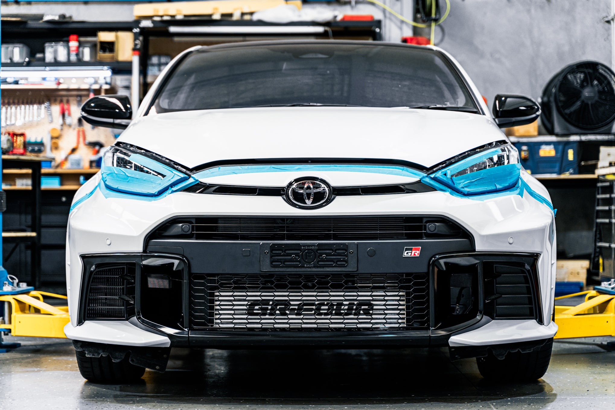 Toyota GR Yaris FL 2024 - OEM Plinth Delete Kit (FRONT)