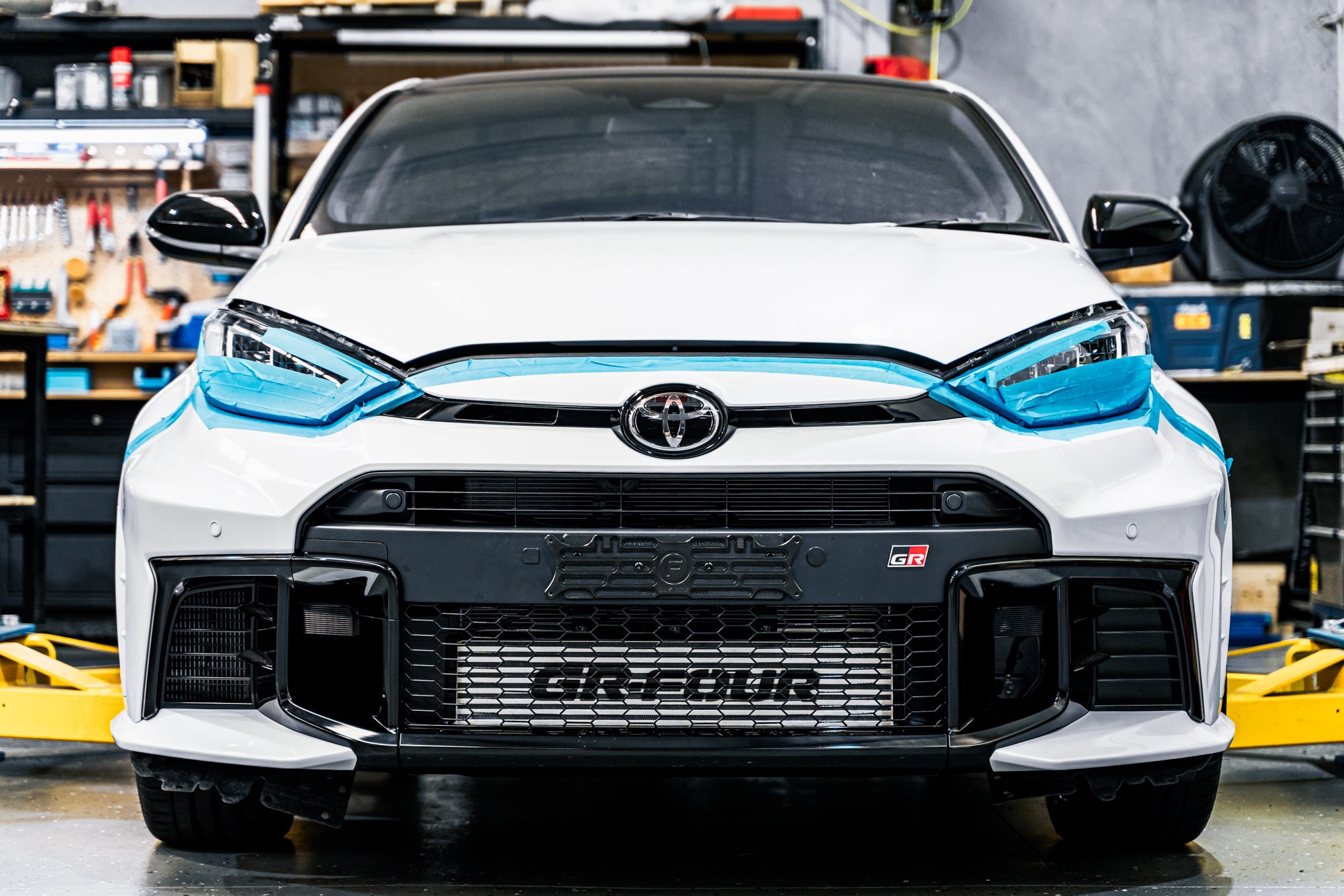 Toyota GR Yaris FL 2024 - OEM Plinth Delete Kit (FRONT)