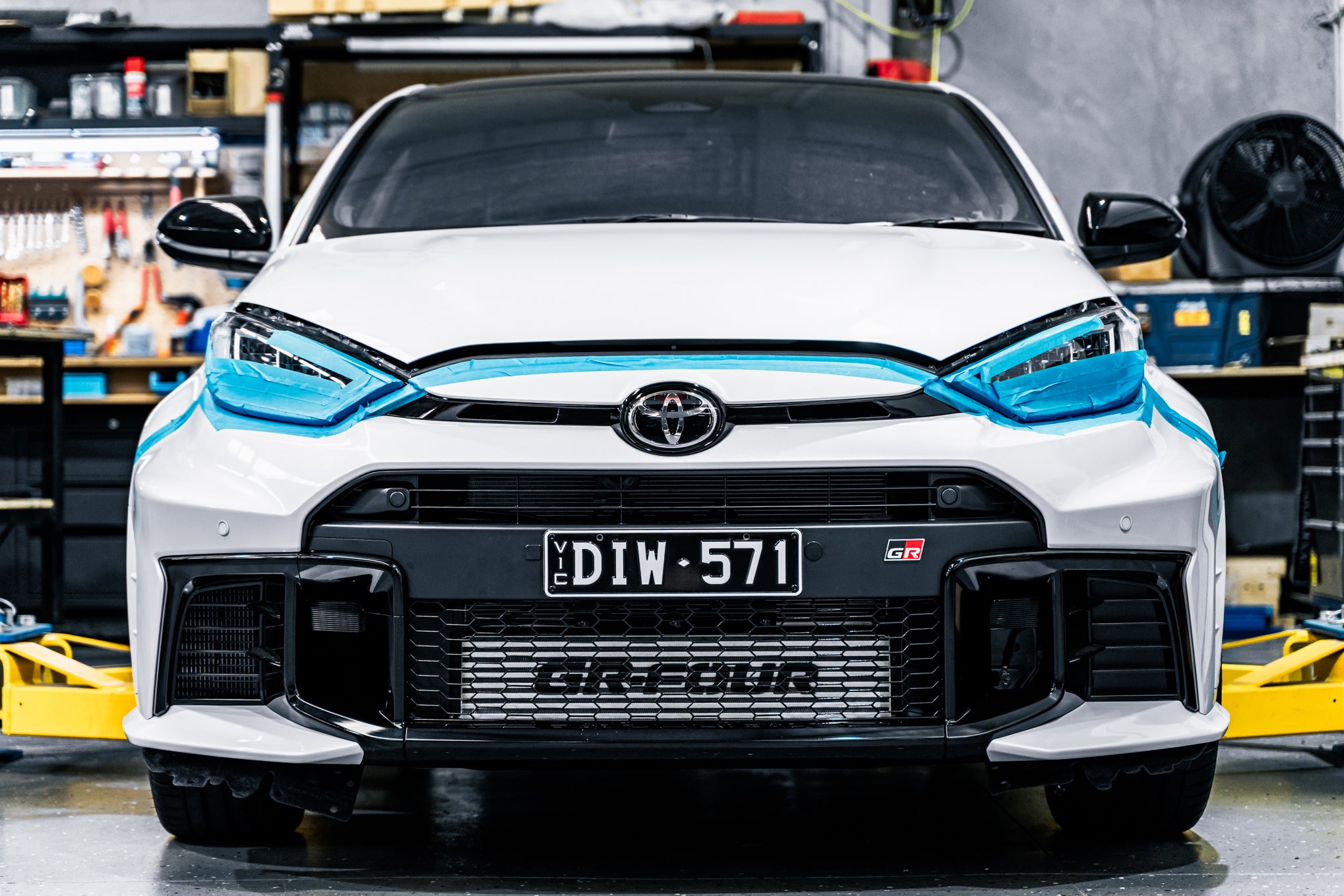 Toyota GR Yaris FL 2024 - OEM Plinth Delete Kit (FRONT)
