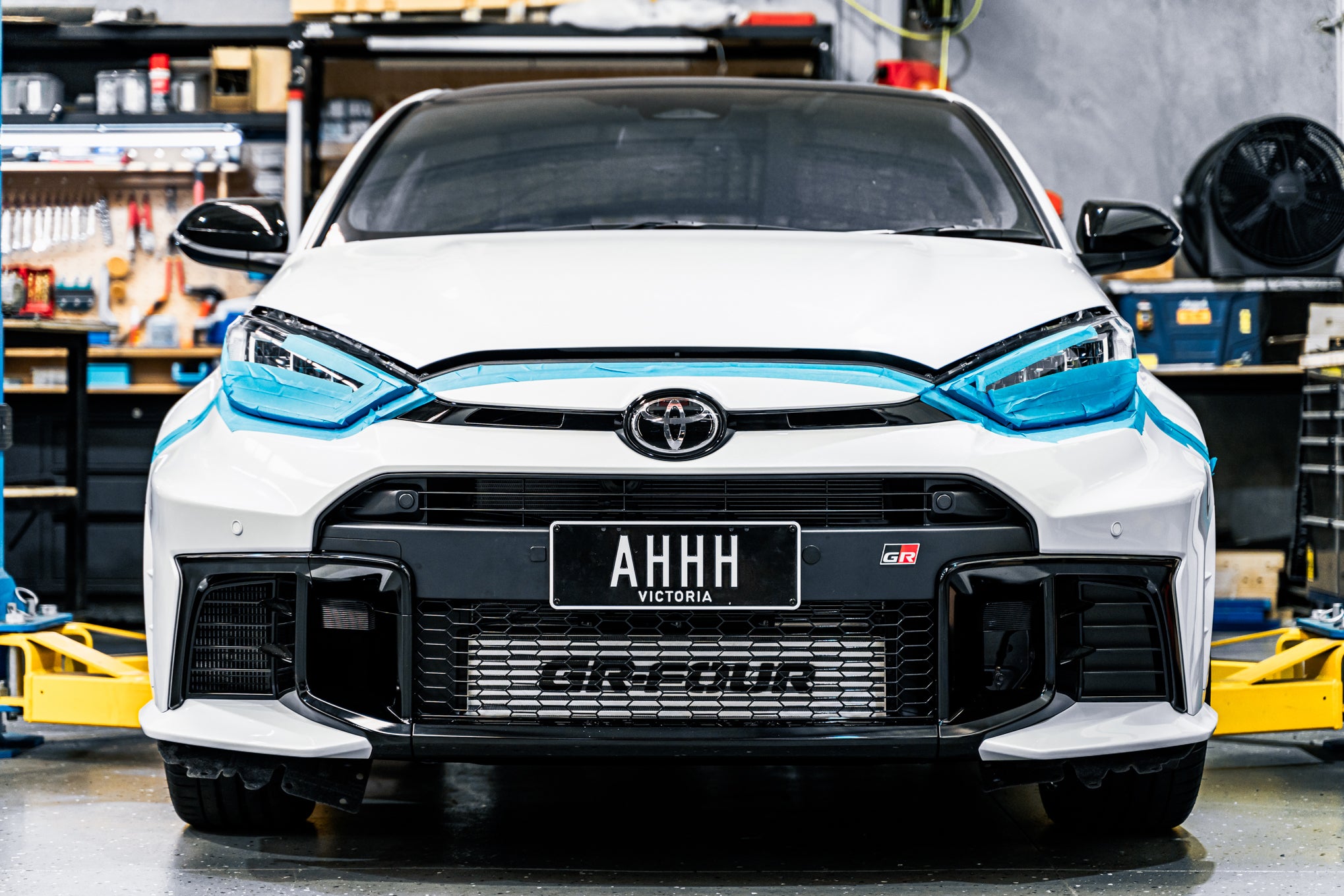 Toyota GR Yaris FL 2024 - OEM Plinth Delete Kit (FRONT)