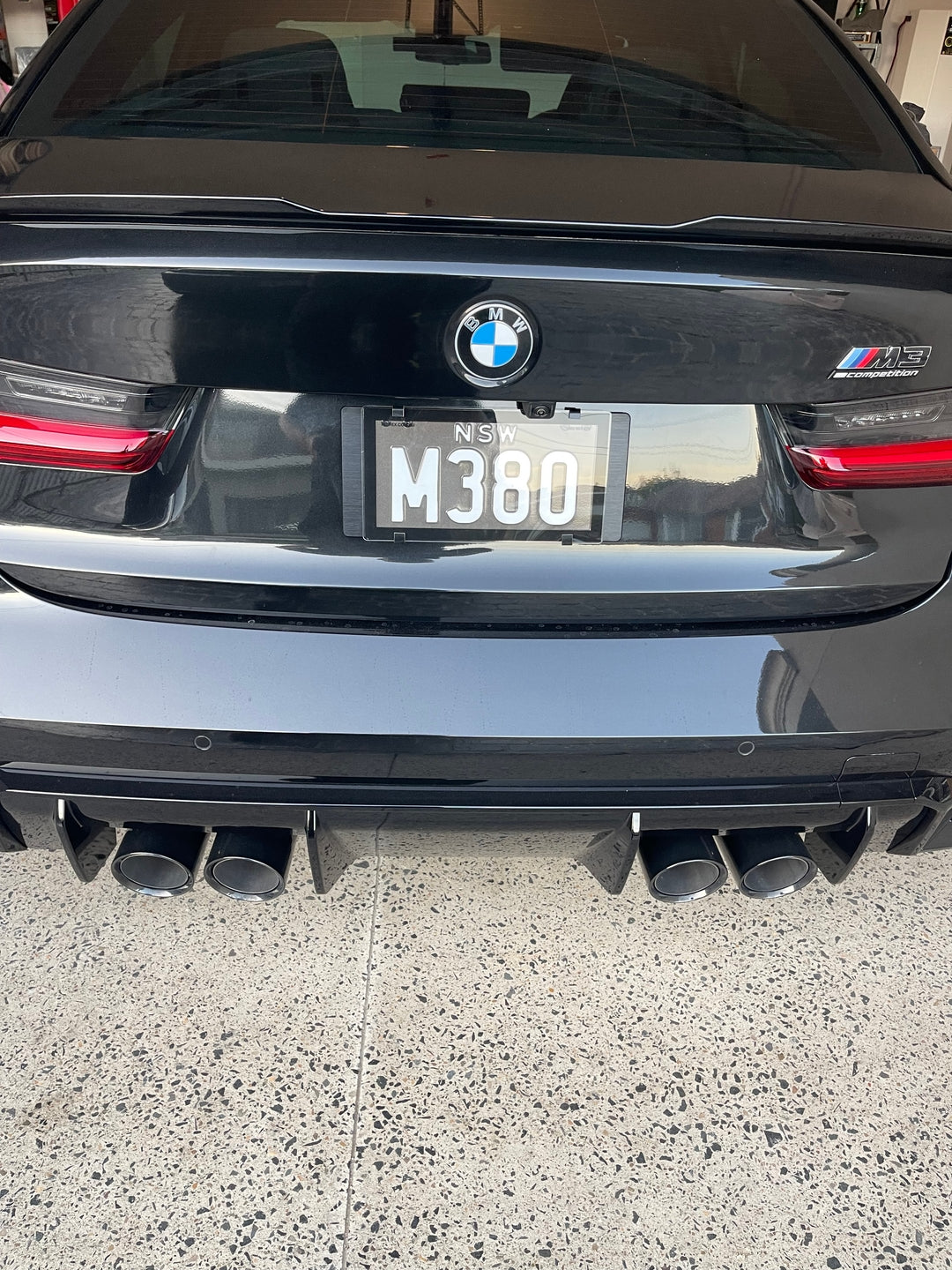 ALTREX NSW 3-4 Character Traditional Number Plate Cover 254mm (w) X 134mm (h)