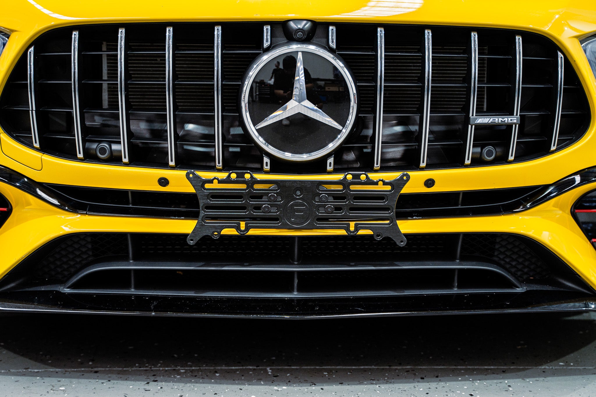 Mercedes A45s AMG W177 2019-2024 OEM Plinth Delete Kit (FRONT)