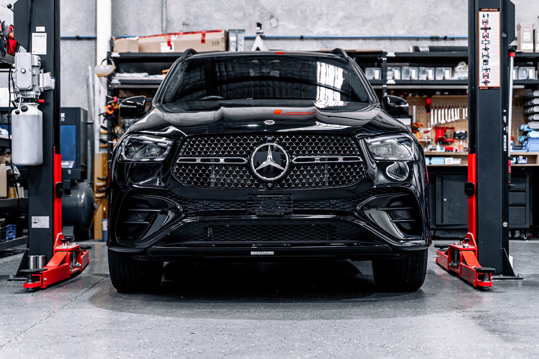 Mercedes GLE AMG-Line Facelift C/V167 2024 - Current  OEM Plinth Delete Kit (FRONT)