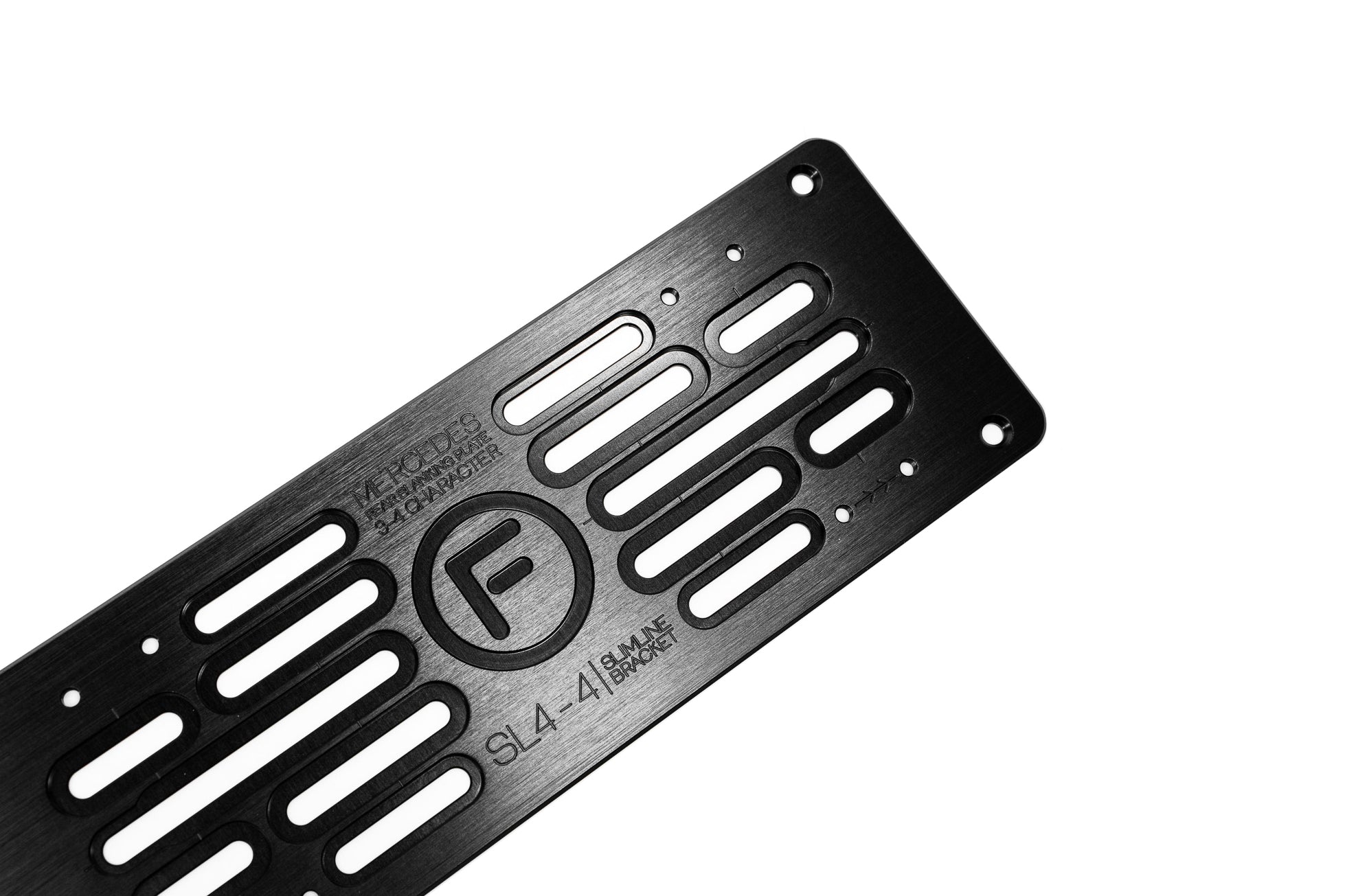 [VIC] Slimline SL4-4 - 250mm (h) x 100mm (w) Number Plate Bracket