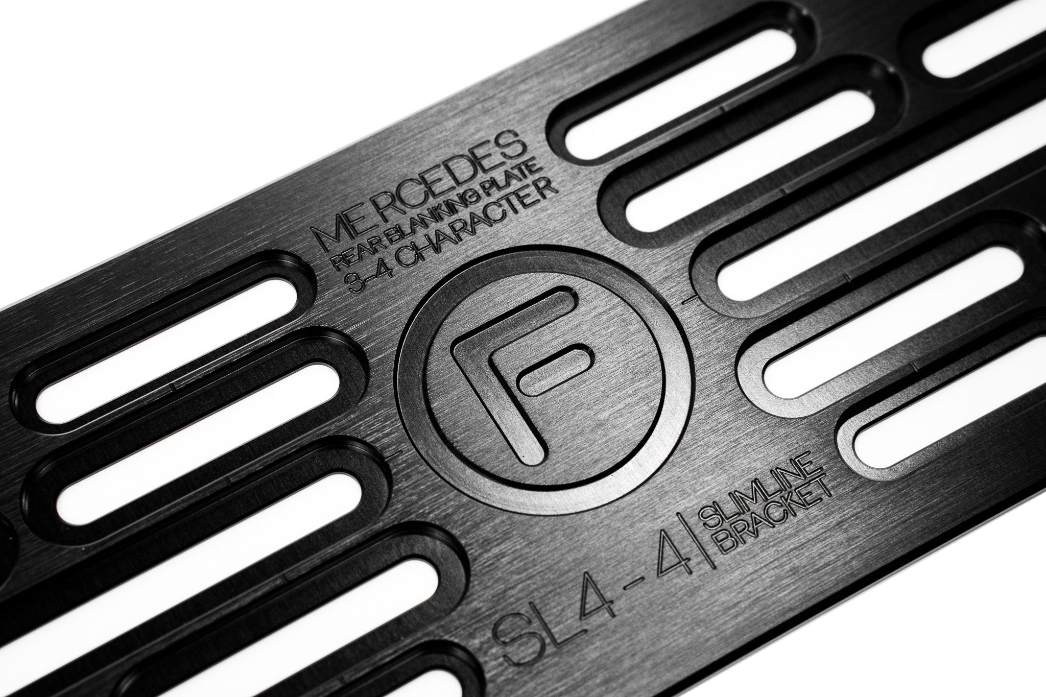 [VIC] Slimline SL4-4 - 250mm (h) x 100mm (w) Number Plate Bracket