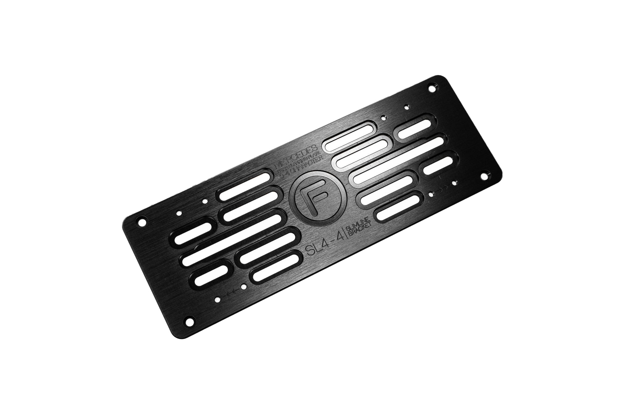 [VIC] Slimline 3-4 Character SL4 - 250mm (h) x 100mm (w) Number Plate Bracket