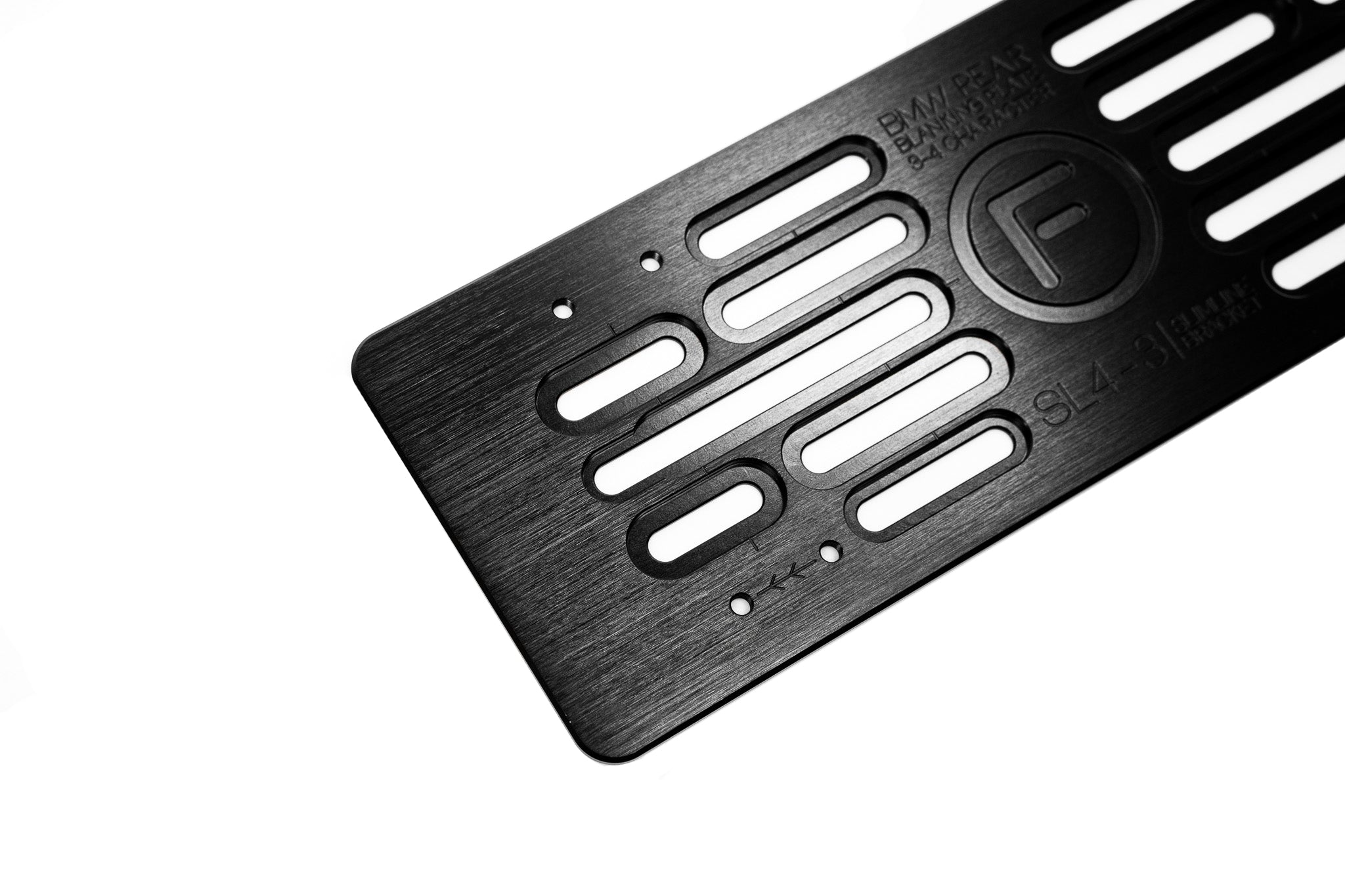 [VIC] Slimline SL4-3 - 250mm (h) x 100mm (w) Number Plate Bracket