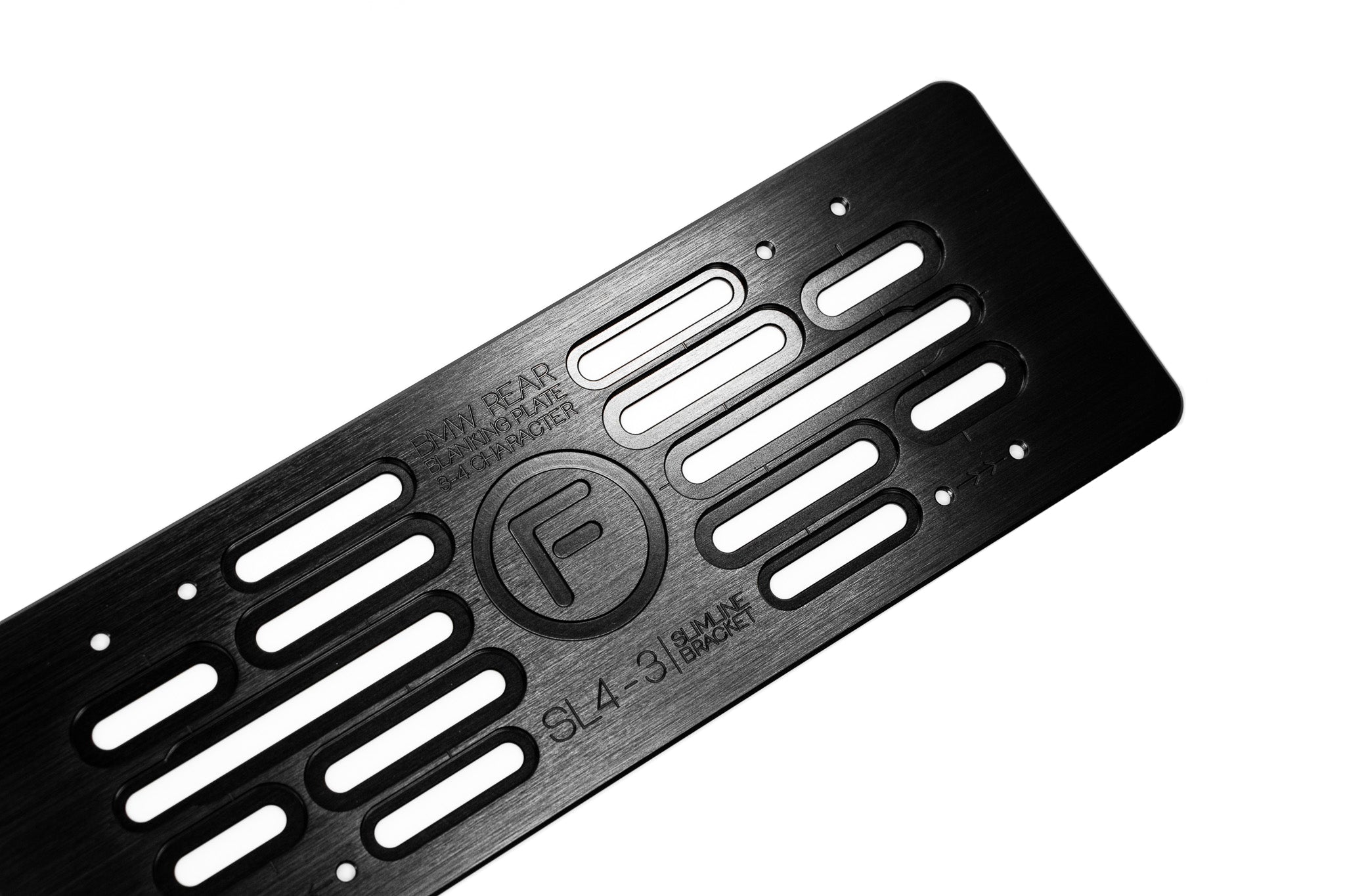 [VIC] Slimline SL4-3 - 250mm (h) x 100mm (w) Number Plate Bracket