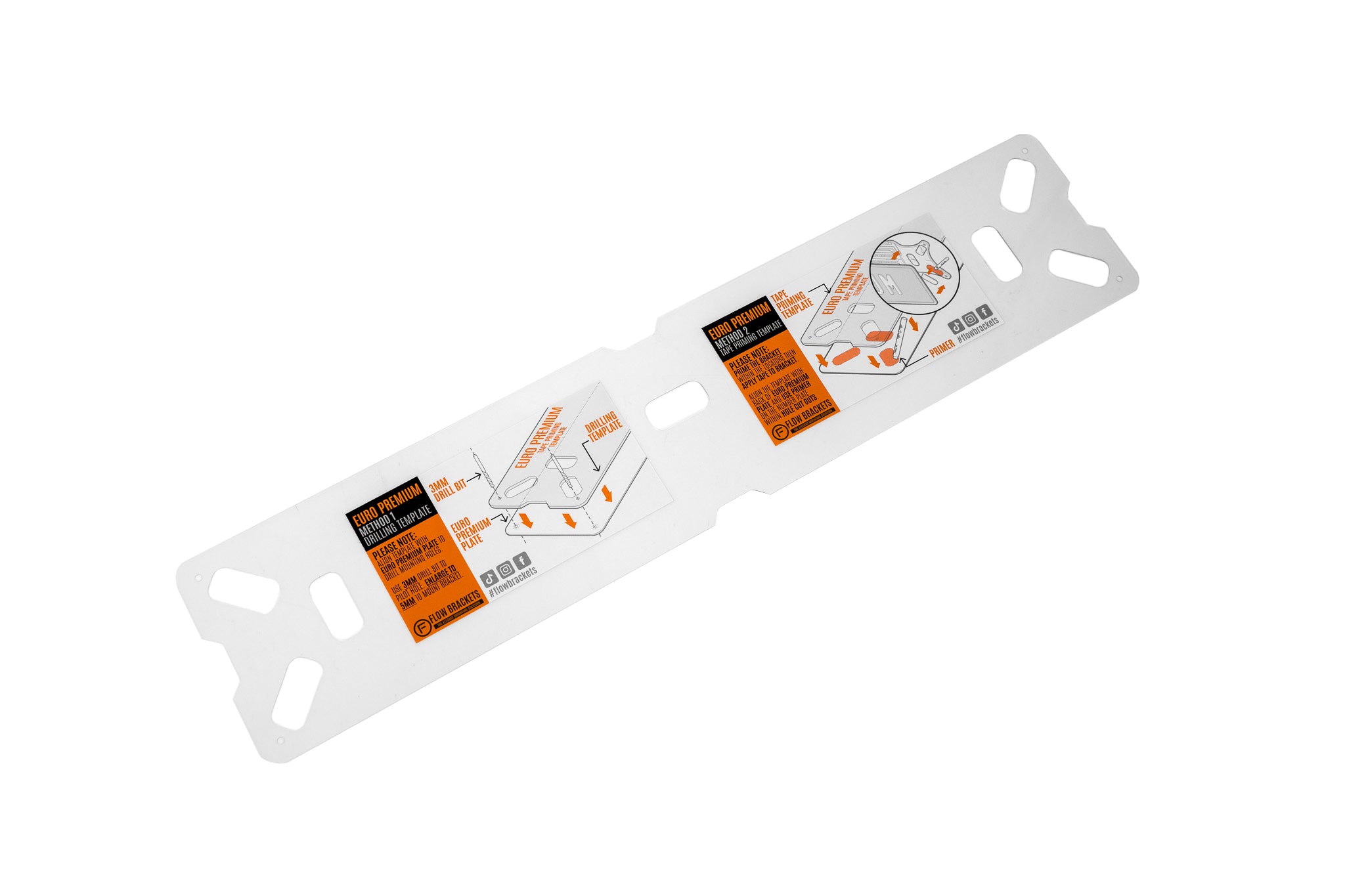 [ALL STATES] Euro Premium - Number Plate Bracket 520mm (w) x 110mm (h)