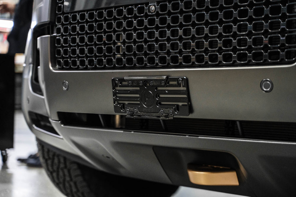 How to Install License Plates on a Land Rover Defender