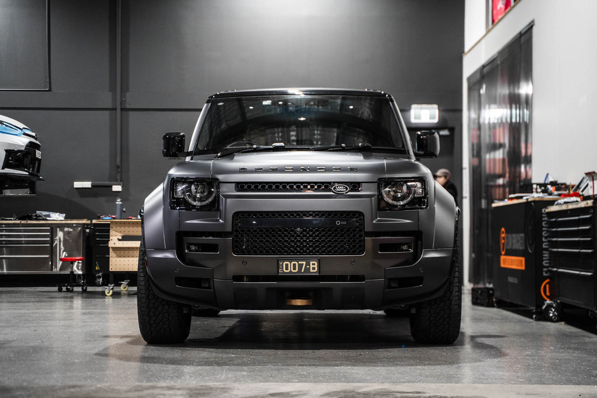 How to Install License Plates on a Land Rover Defender