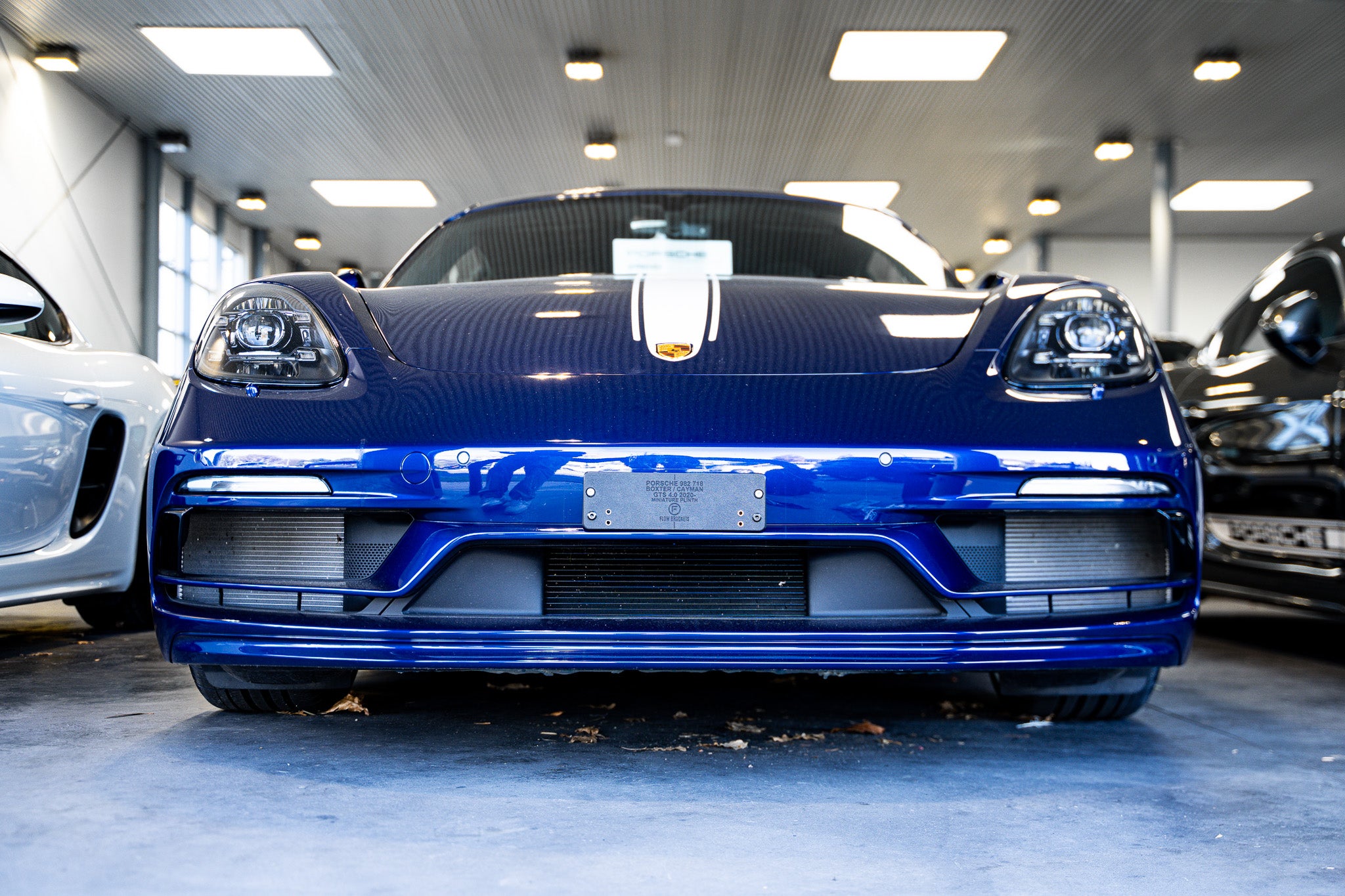 Porsche 982 718 Boxter/Cayman GTS (Sport Design) 2016-Current - Miniature Plinth (FRONT)