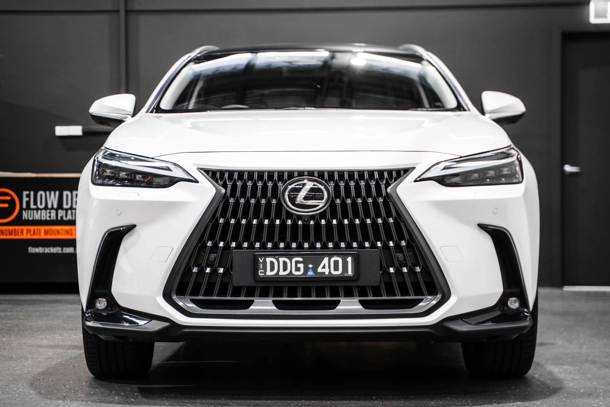 Lexus NX250/ 350H Luxury/ Sport Luxury 2022-Current - OEM Plinth Delete Kit (FRONT)