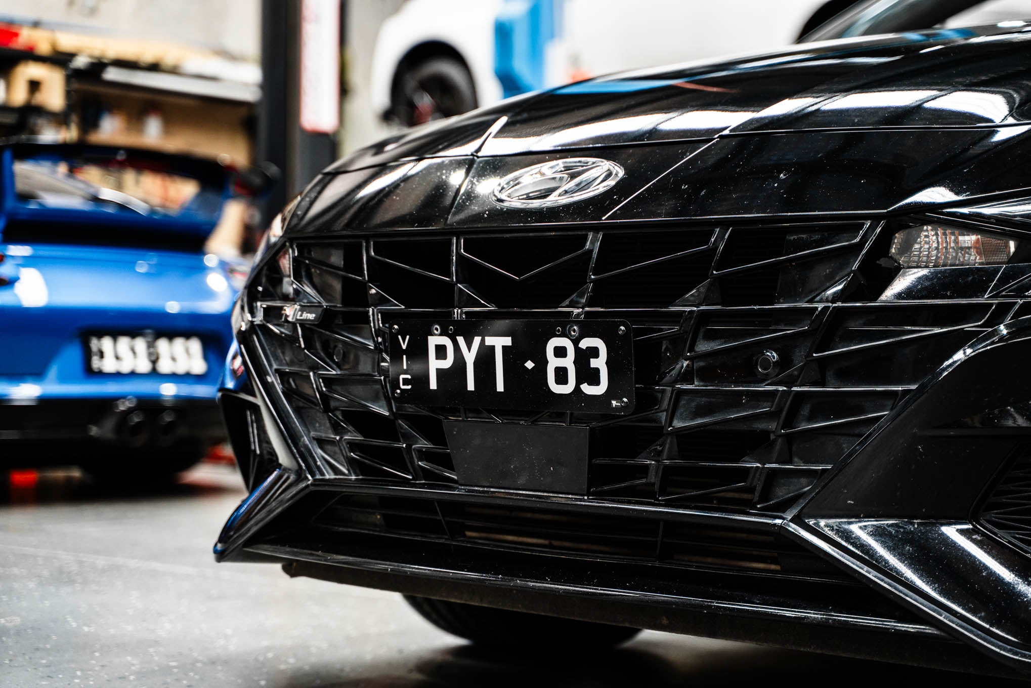 Hyundai i30 N-Line CN7 Pre-Facelift Sedan 2020-2023 - OEM Plinth Delete Kit (FRONT)