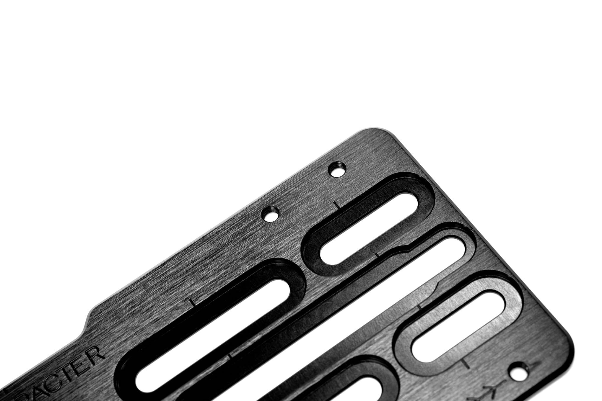 [VIC] Slimline 3-4 Character - Number Plate Bracket 250mm (h) x 100mm (w)