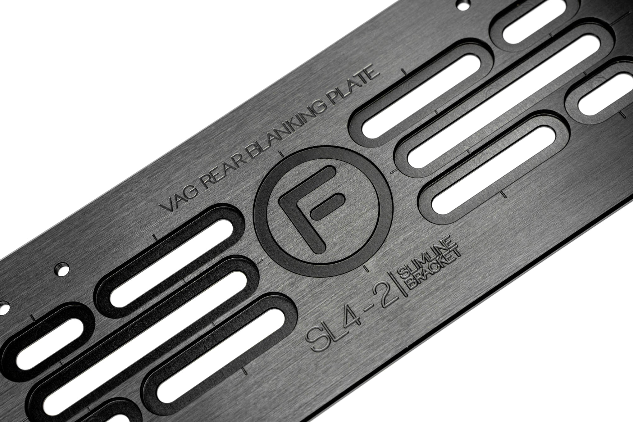 [VIC] Slimline 3-4 Character - Number Plate Bracket 250mm (h) x 100mm (w)