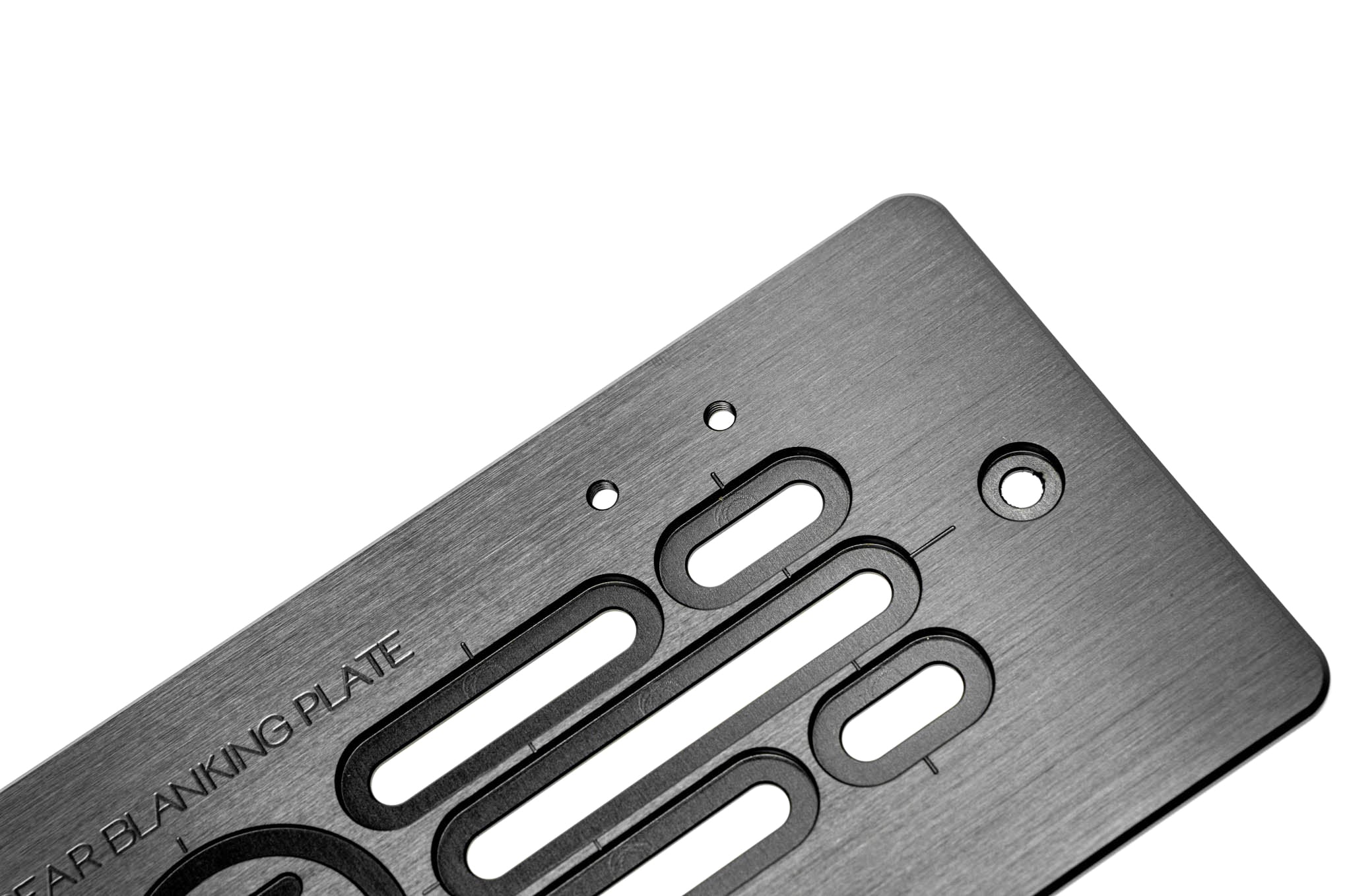[VIC] Slimline 3-4 Character - Number Plate Bracket 250mm (h) x 100mm (w)