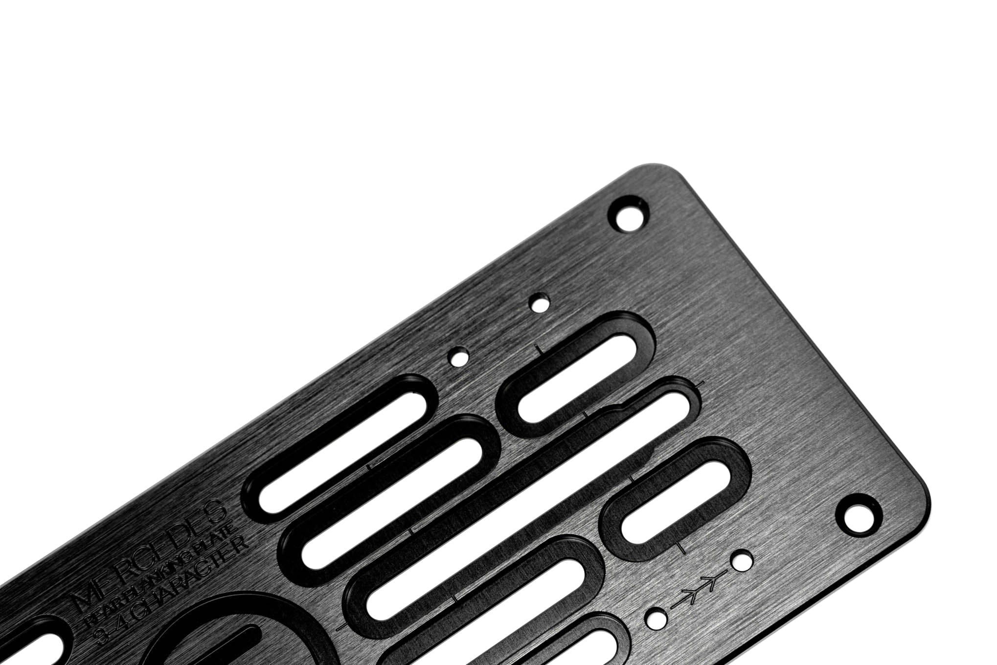 [VIC] Slimline 3-4 Character - Number Plate Bracket 250mm (h) x 100mm (w)