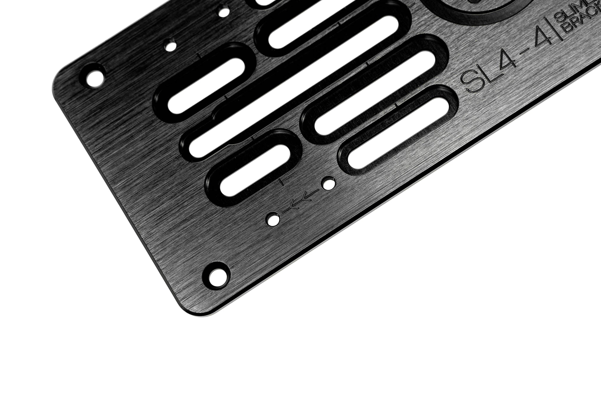 [VIC] Slimline 3-4 Character - Number Plate Bracket 250mm (h) x 100mm (w)