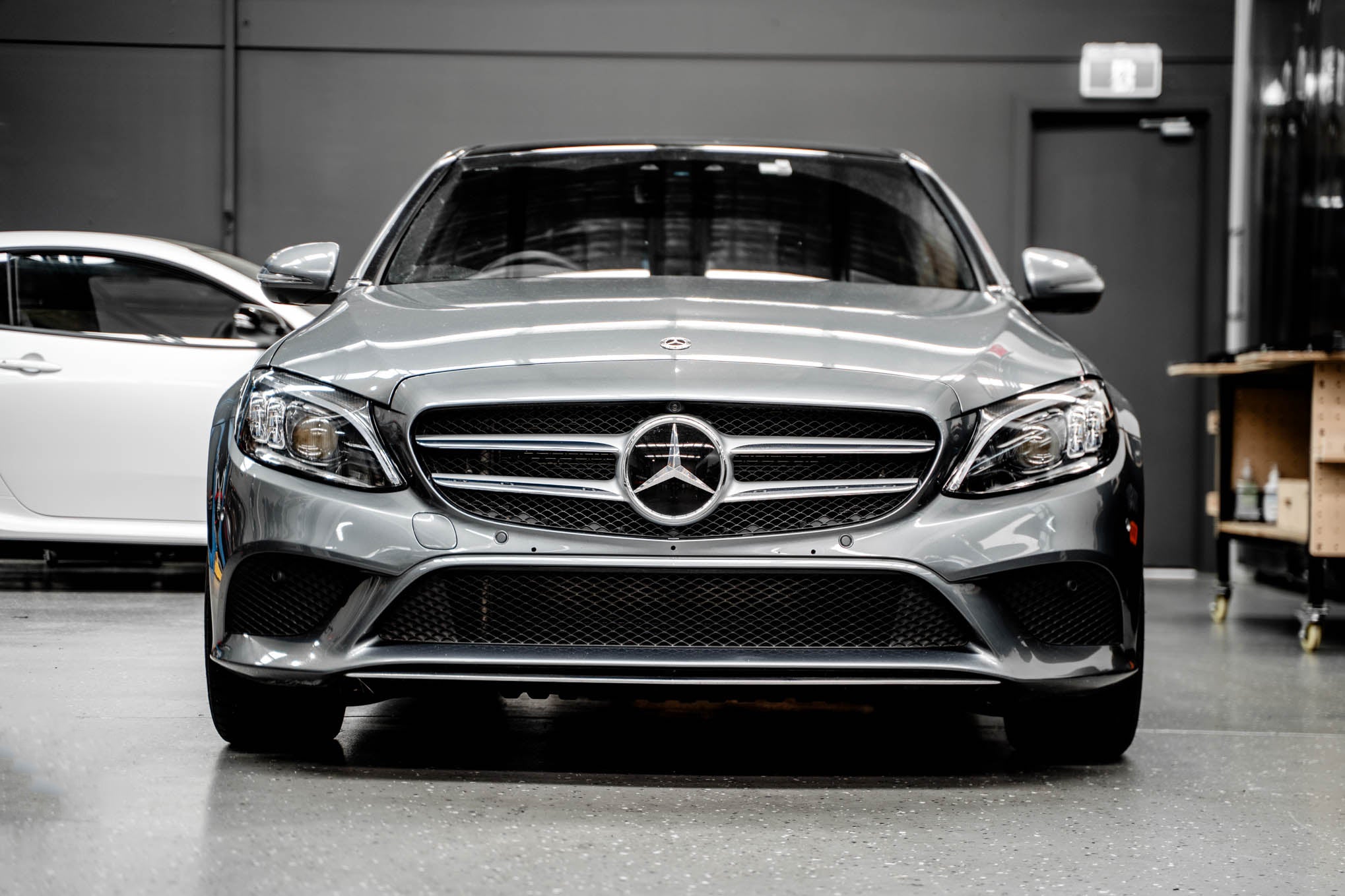 Mercedes W205 C-Class Luxury Line 2019-2021 - Miniature Plinth (Front)