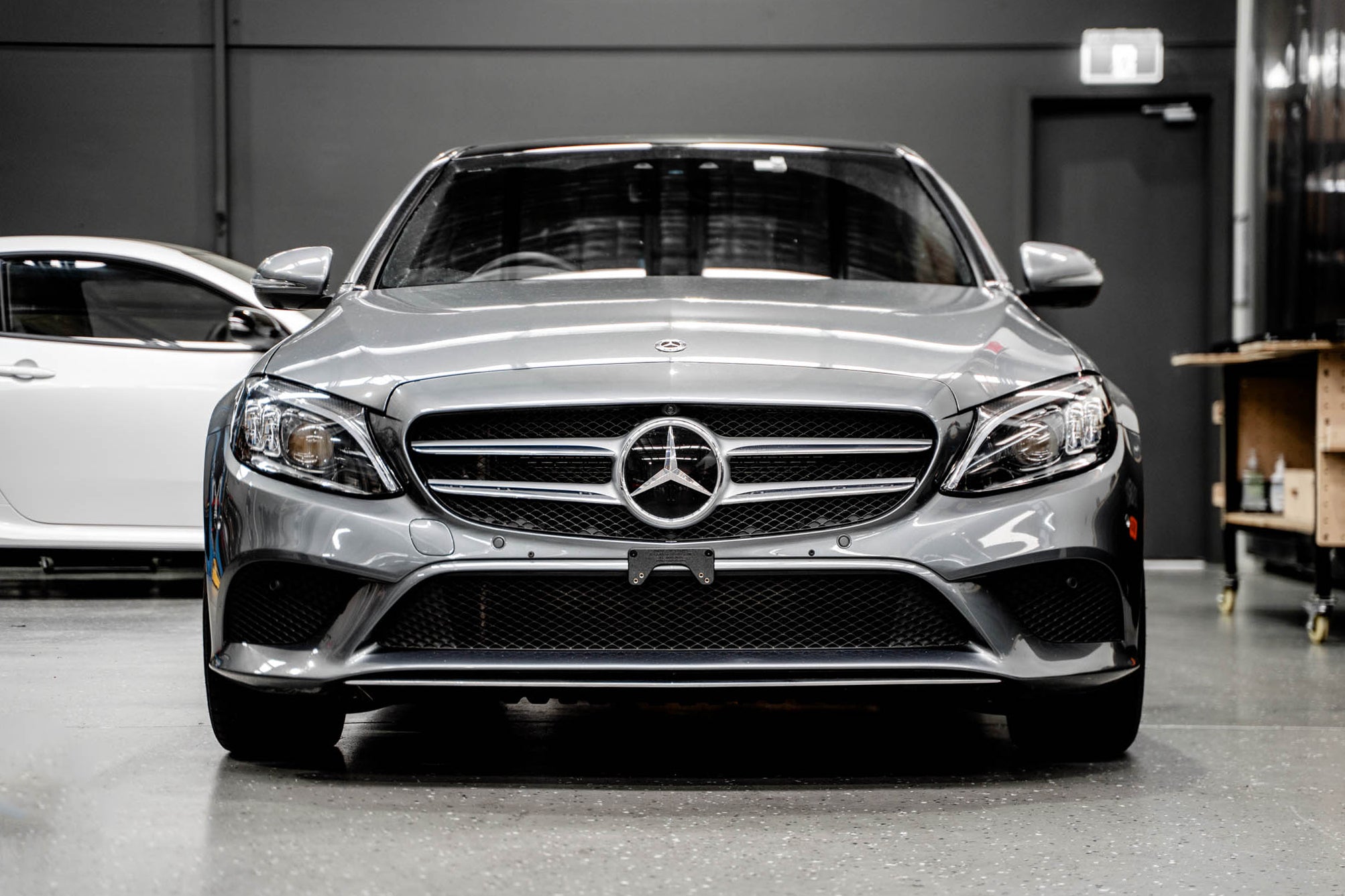 Mercedes W205 C-Class Luxury Line 2019-2021 - Miniature Plinth (Front)