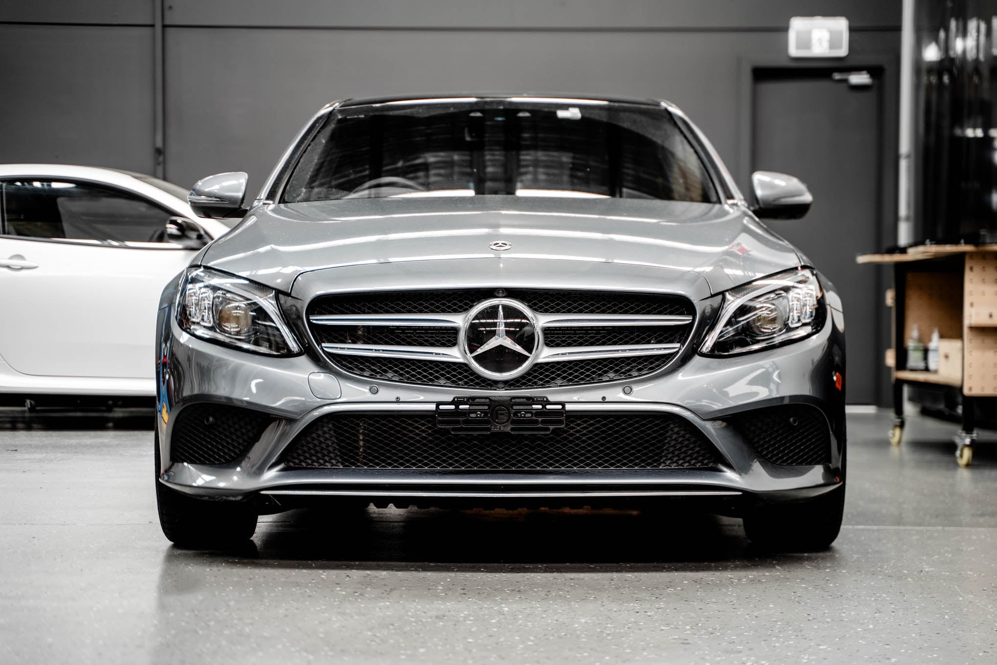 Mercedes W205 C-Class Luxury Line 2019-2021 - Miniature Plinth (Front)
