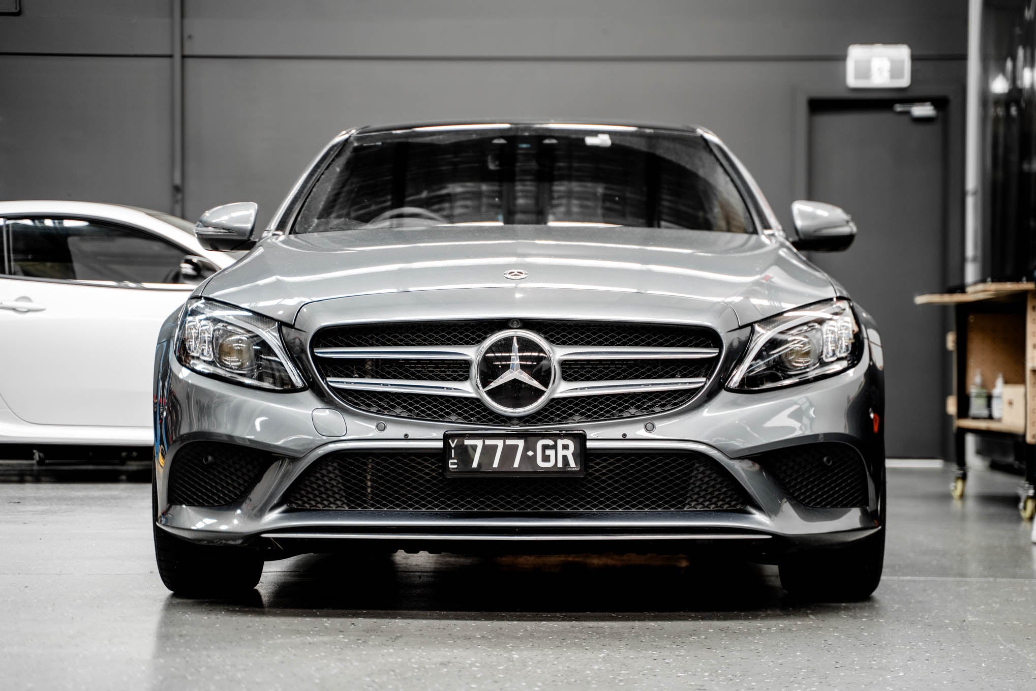 Mercedes W205 C-Class Luxury Line 2019-2021 - Miniature Plinth (Front)