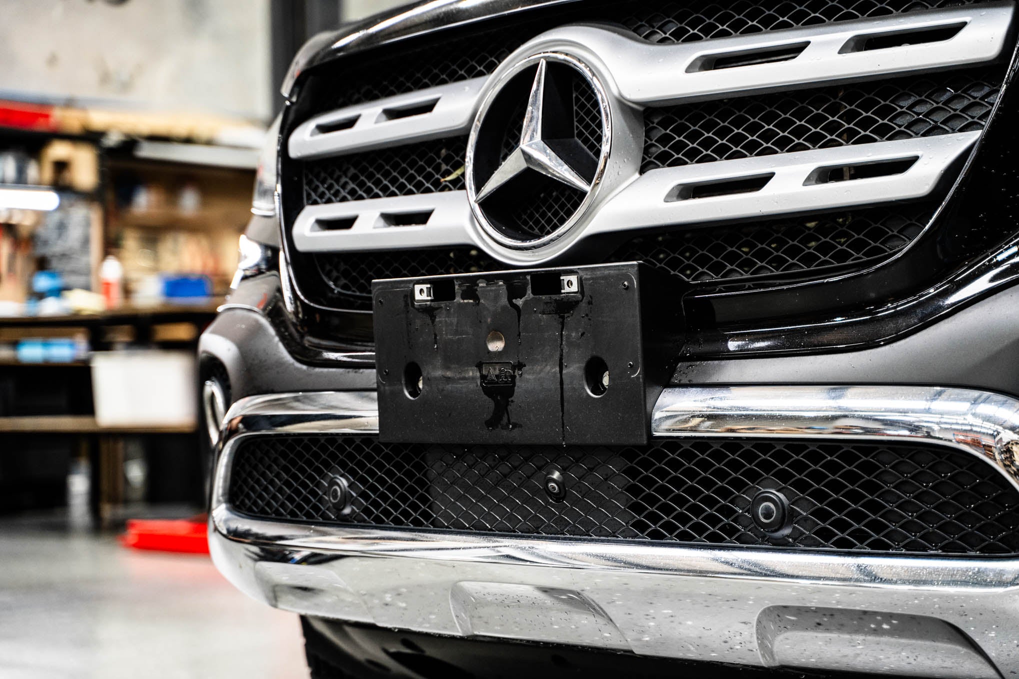 Mercedes X-Class 470 2017-2022 - OEM Plinth Delete Kit (FRONT)