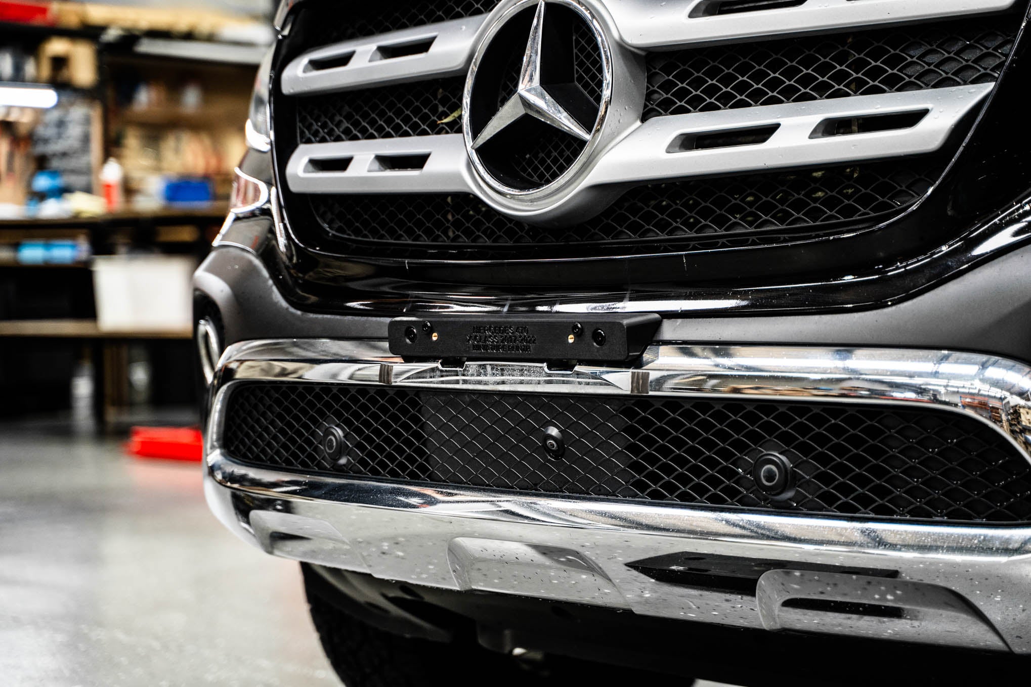 Mercedes X-Class 470 2017-2022 - OEM Plinth Delete Kit (FRONT)