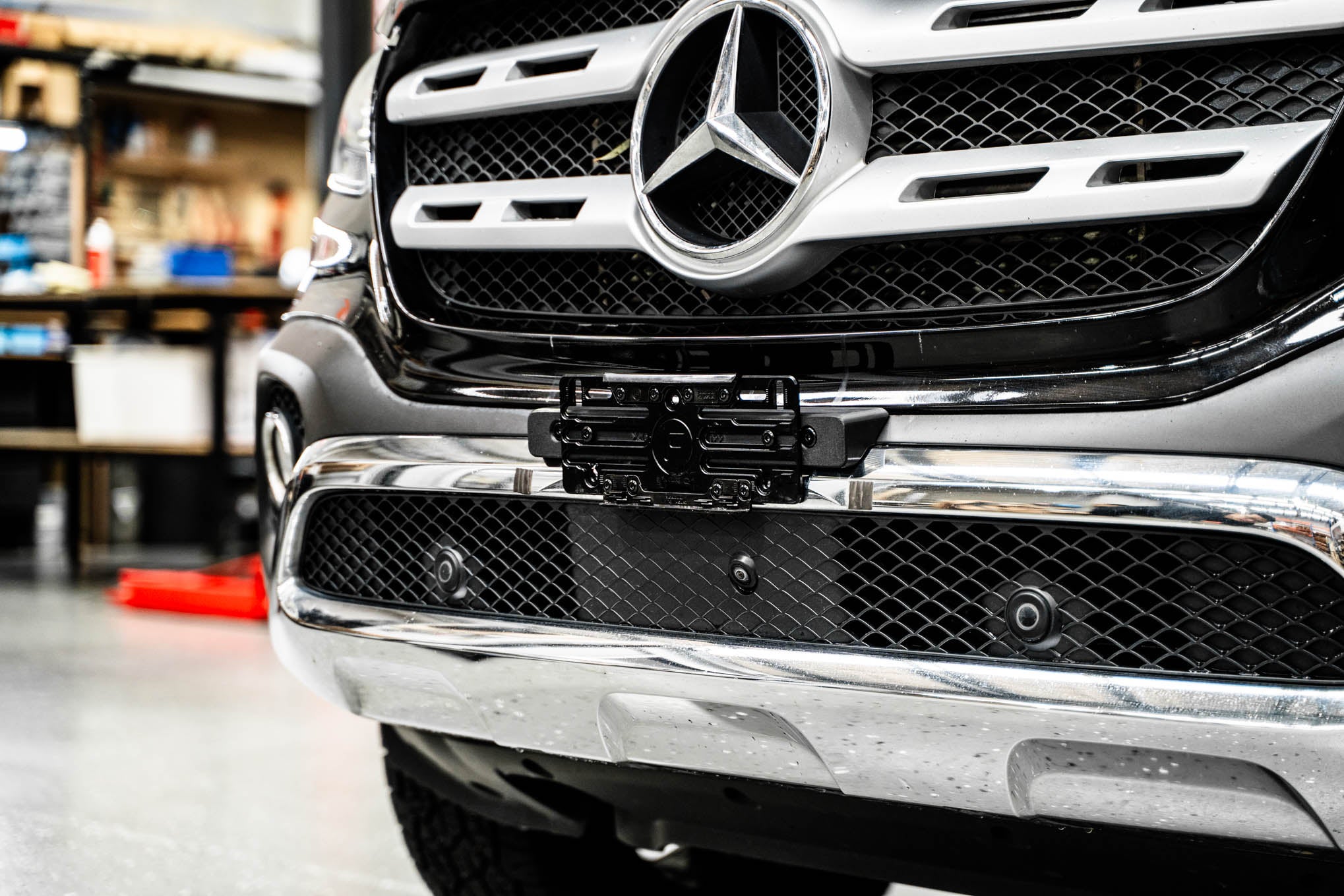 Mercedes X-Class 470 2017-2022 - OEM Plinth Delete Kit (FRONT)