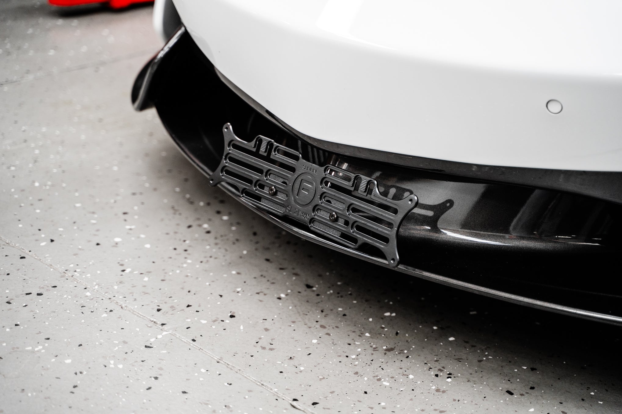 McLaren P13 570s  - Miniature Plinth (FRONT)