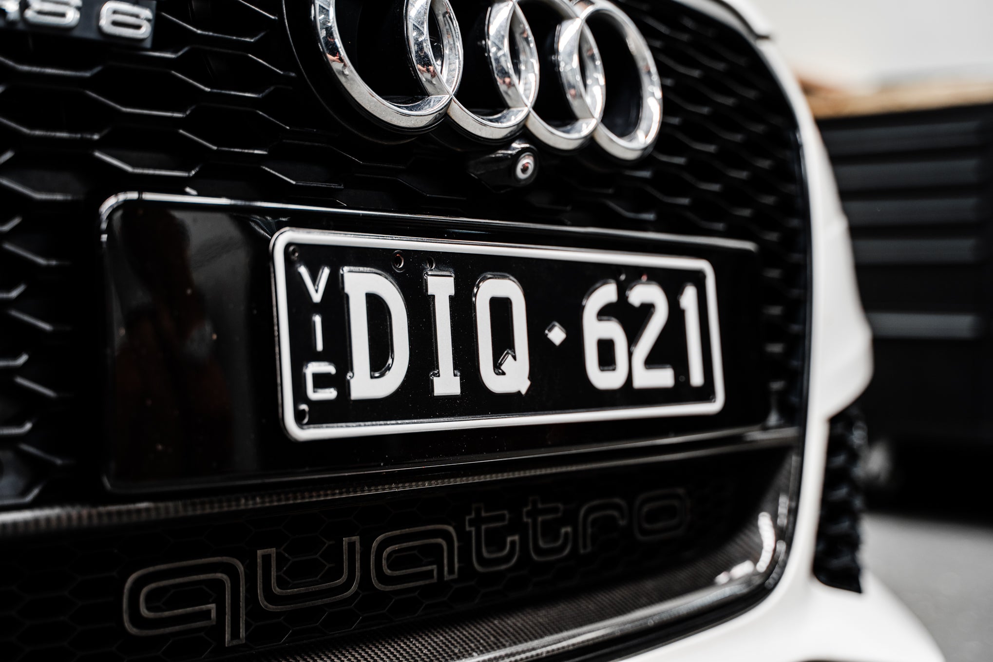 Audi C7 RS6 PFL 2013-2014 - OEM Plinth Delete Kit (FRONT)