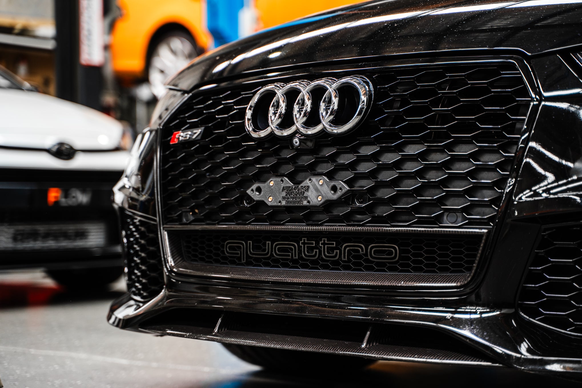 Audi 4G RS7 FL 2015-2017 - OEM Plinth Delete Kit (FRONT)