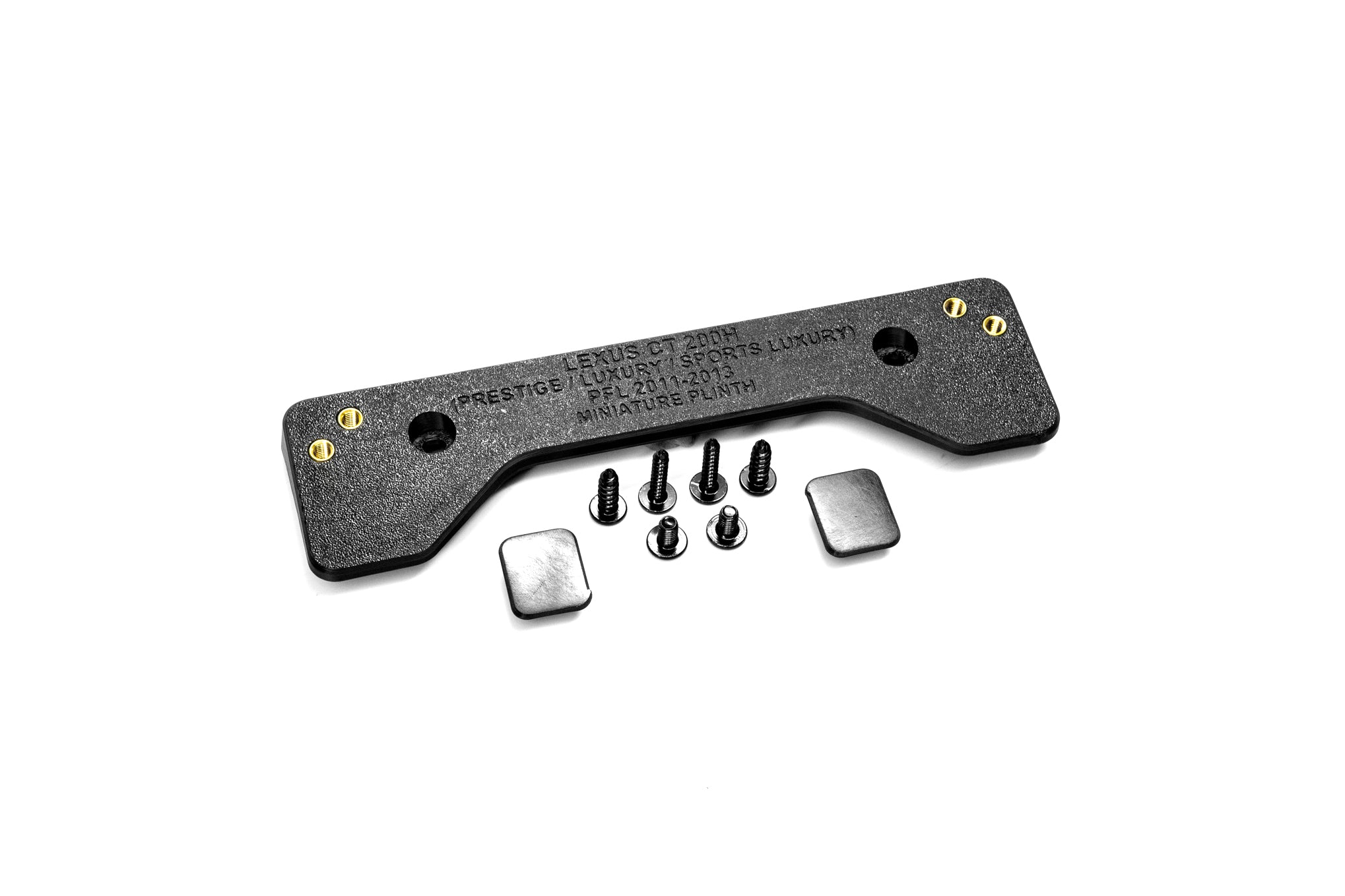 Lexus CT200H Prestige / Luxury / Sports Luxury PFL 2011-2013 - OEM Plinth Delete Kit (FRONT)