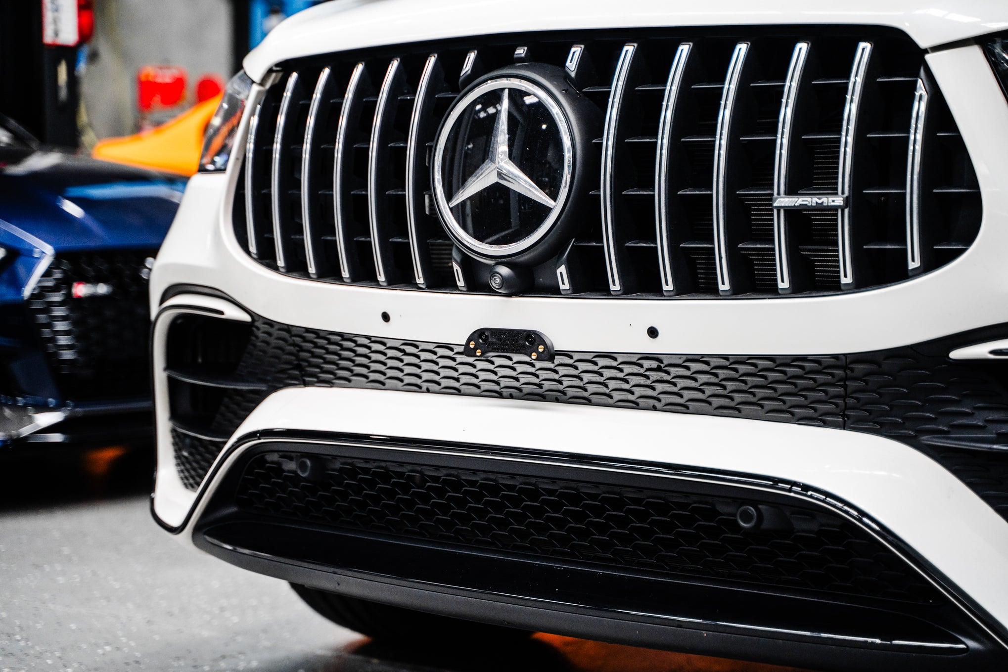 Mercedes V167-C167 GLE 63 AMG FL 2024 - OEM Plinth Delete Kit (FRONT)