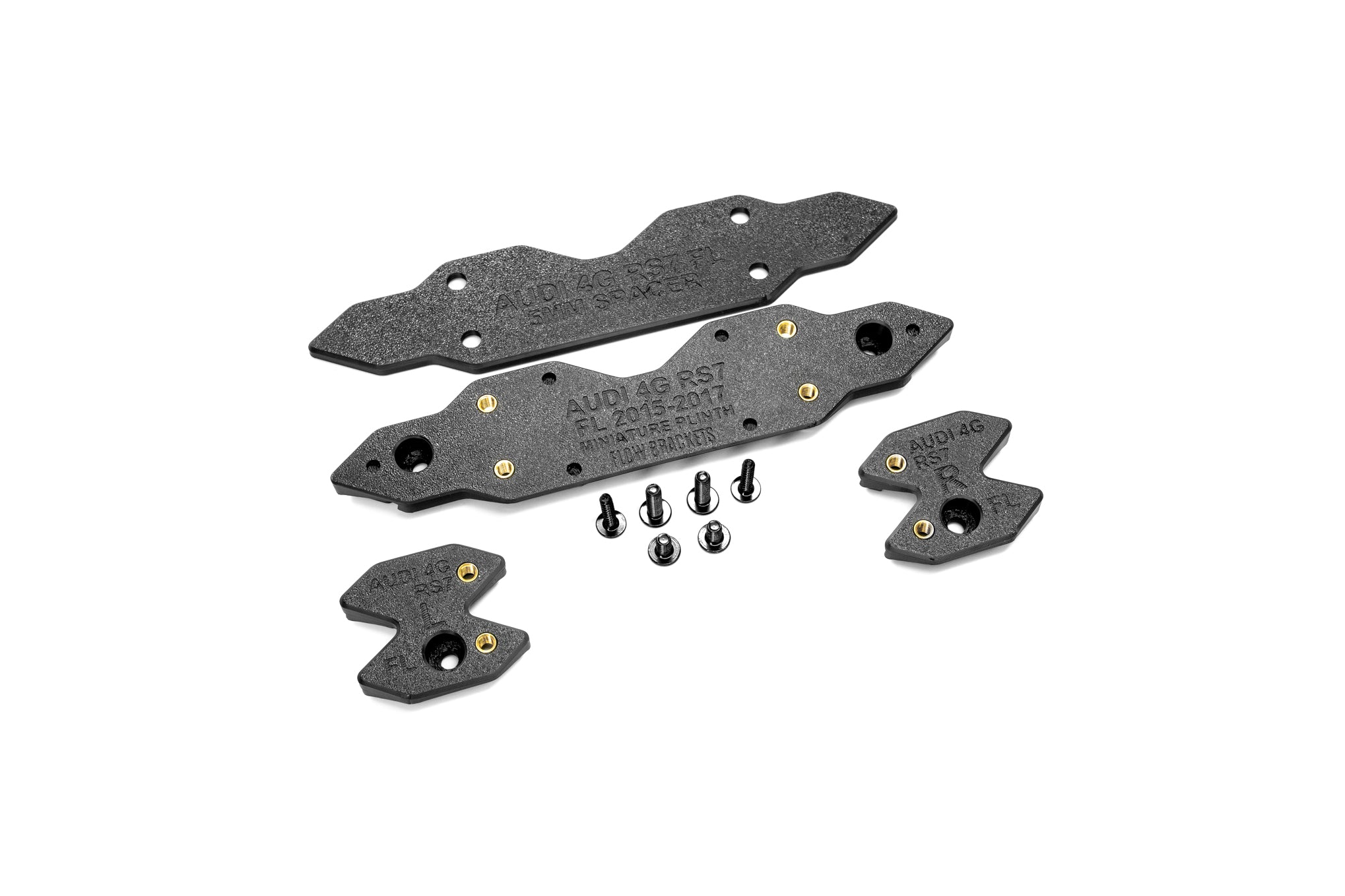 Audi 4G RS7 FL 2015-2017 - OEM Plinth Delete Kit (FRONT)